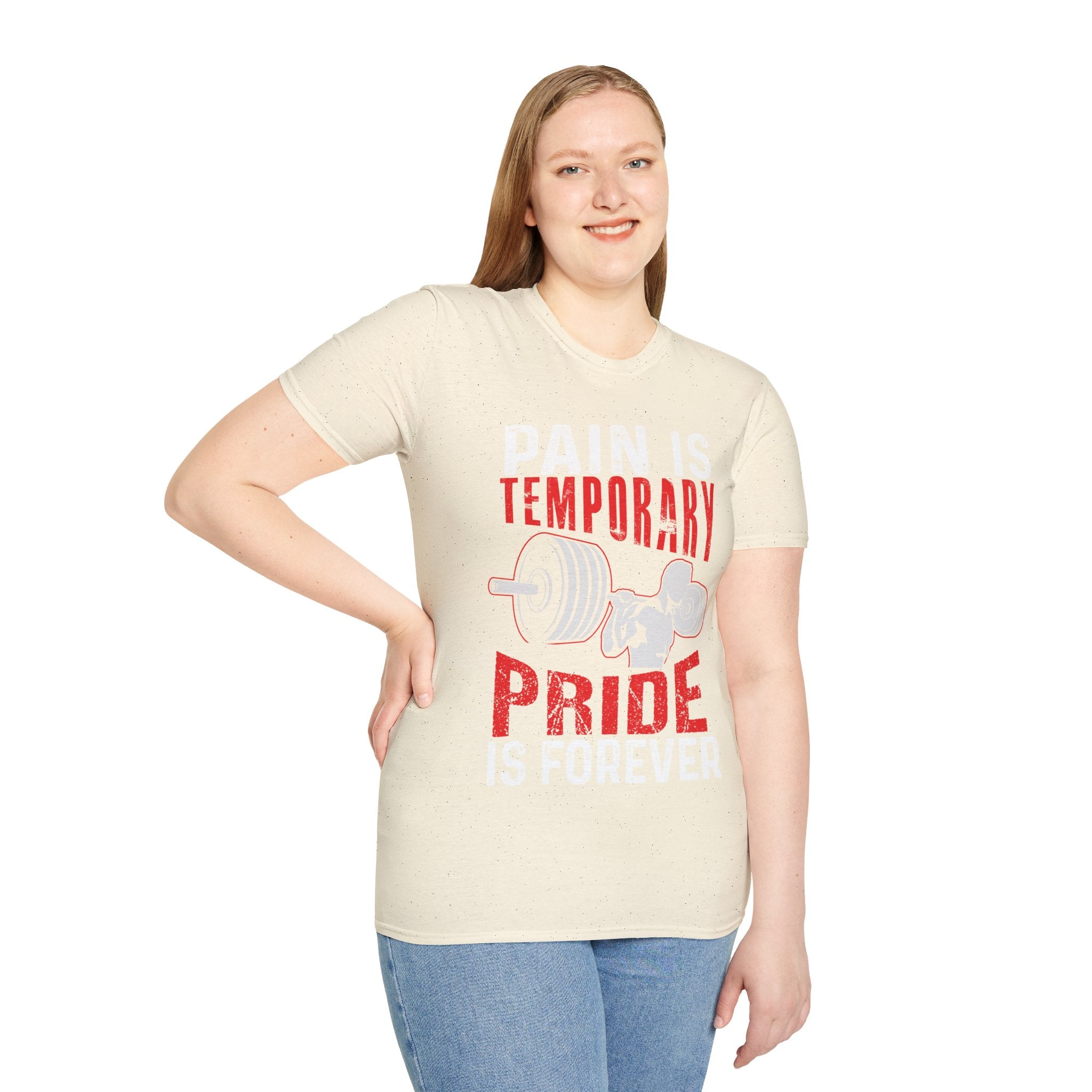 "Pain Is Temporary Pride Is Forever" Unisex Soft Style T-Shirt