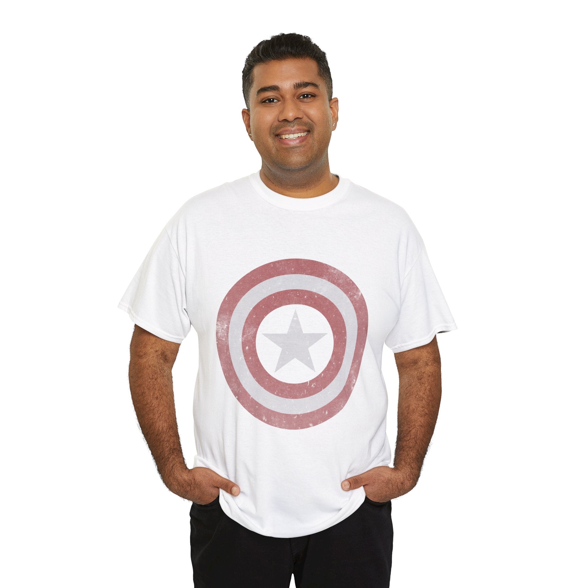 "Captain America" Unisex Heavy Cotton Tee