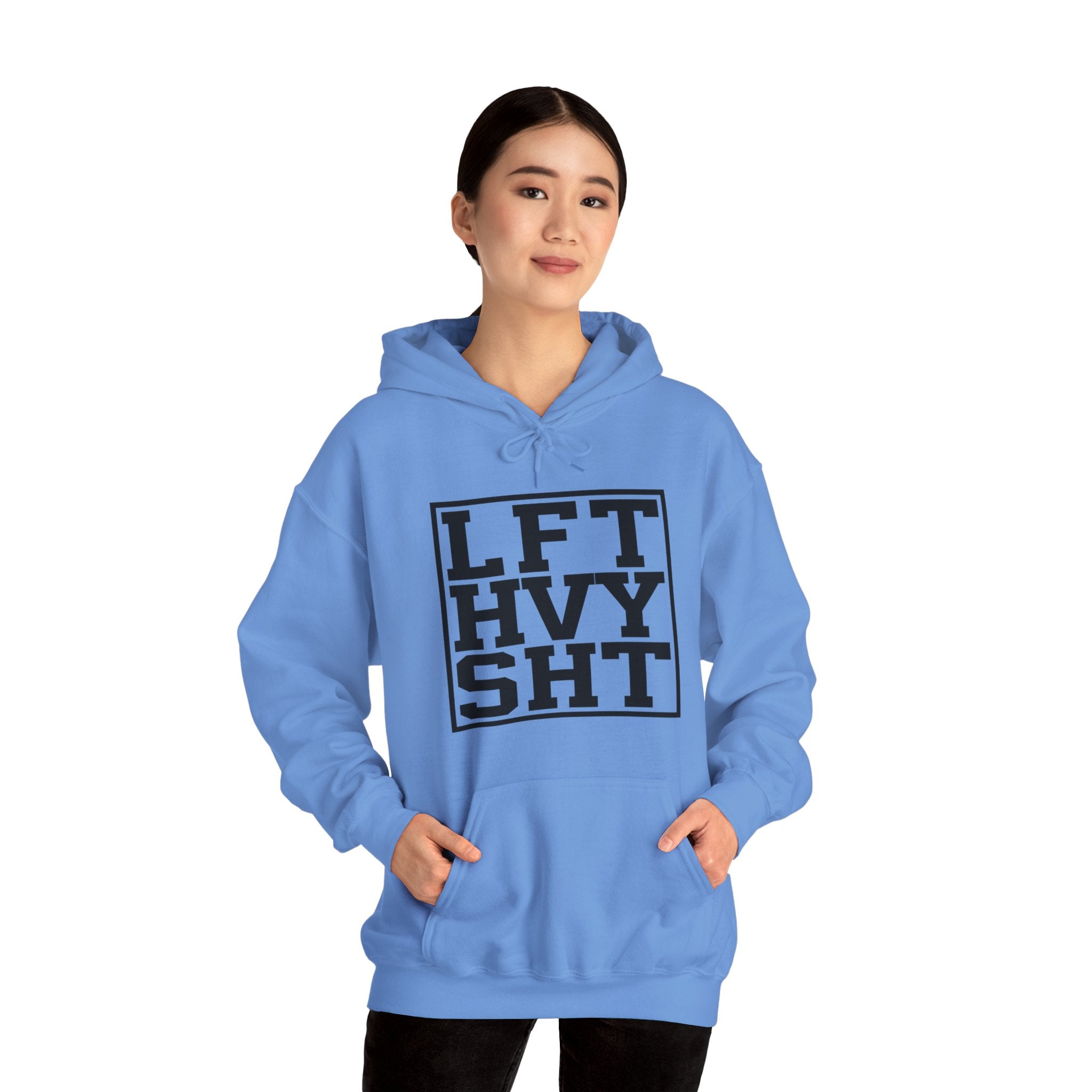 "Lift Heavy Shit" Unisex Heavy Blend™ Hooded Sweatshirt