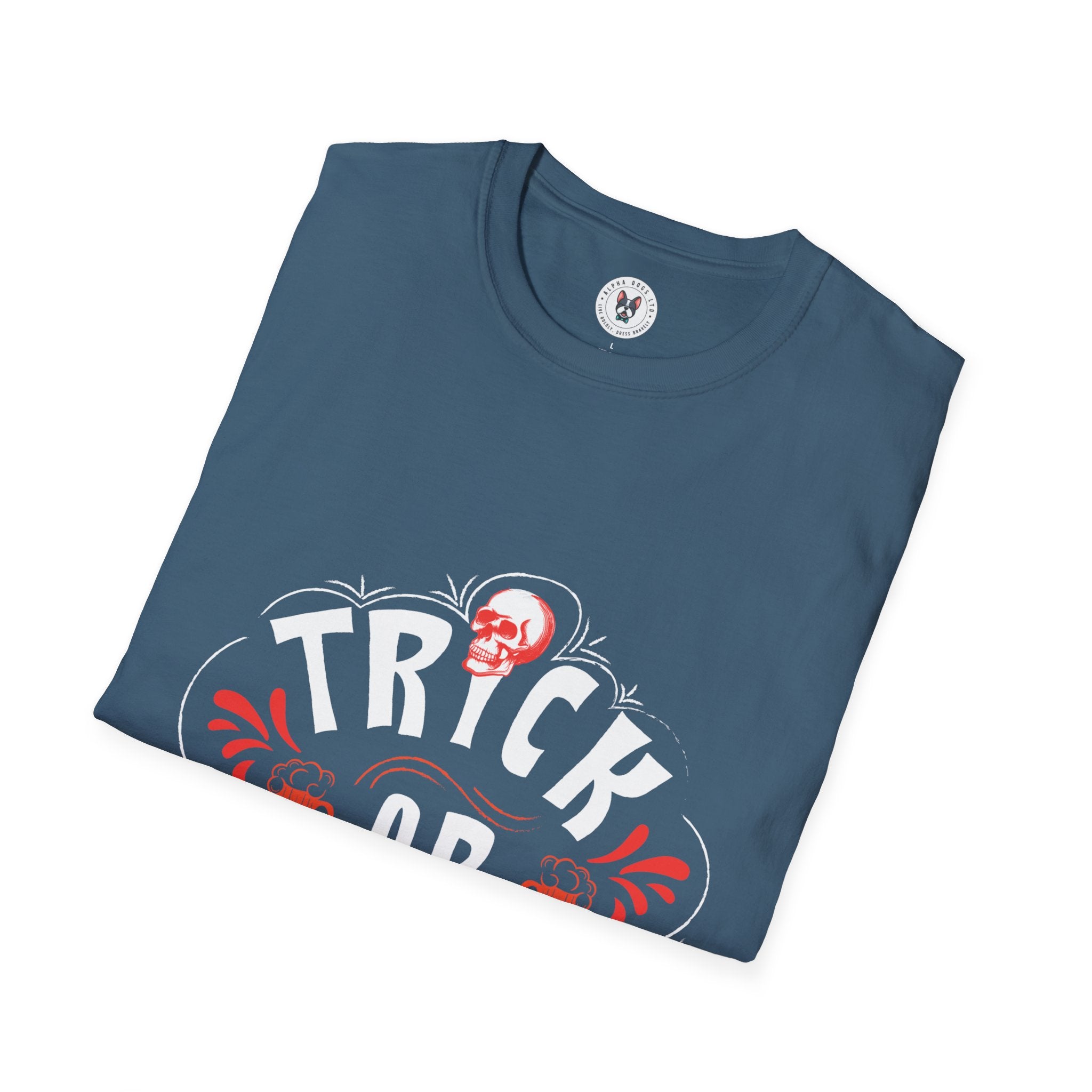 "TRICK OR TREAT" Unisex Soft style T-Shirt