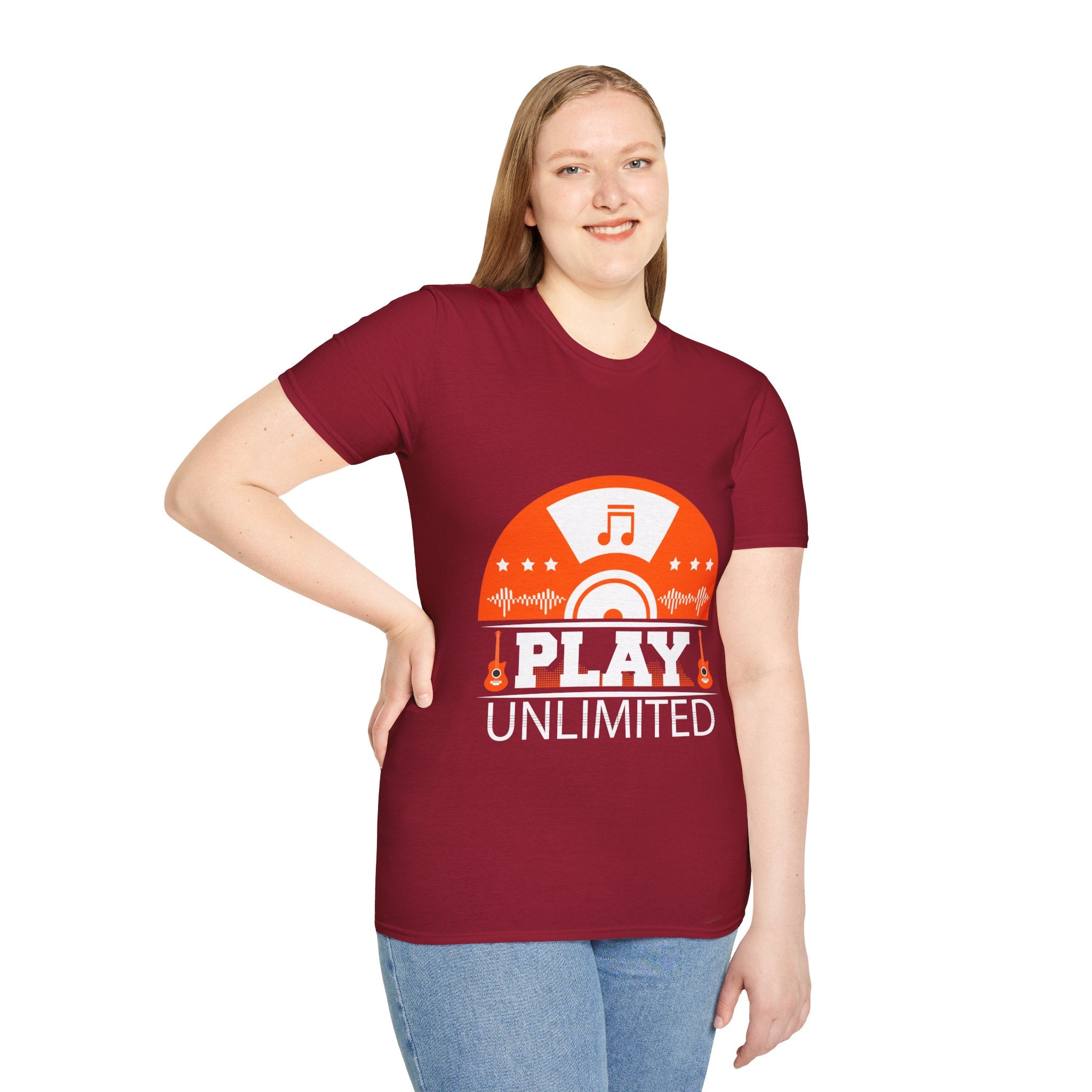 "Play Unlimited" Unisex Soft style T-Shirt