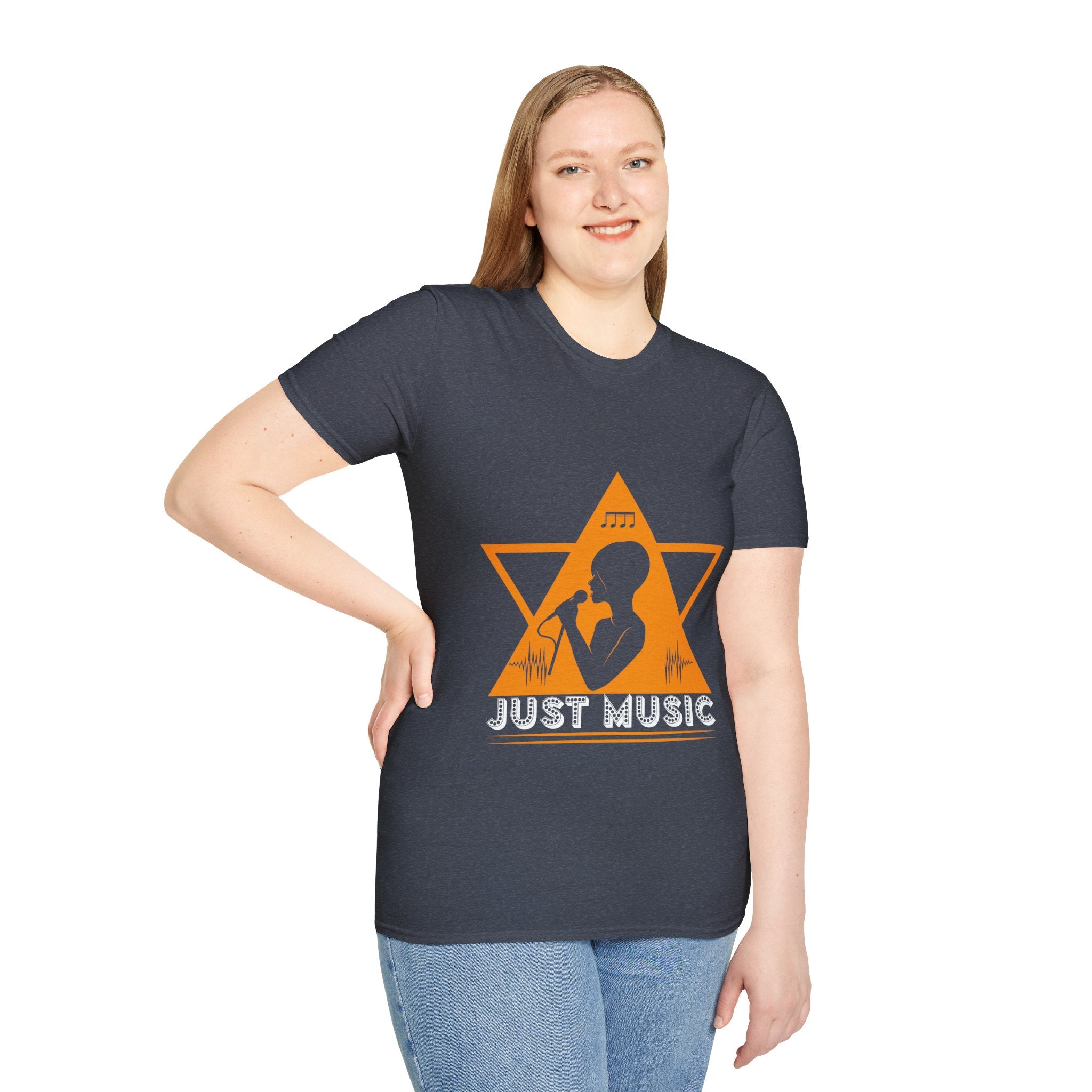 "Just Music" Unisex Soft style T-Shirt