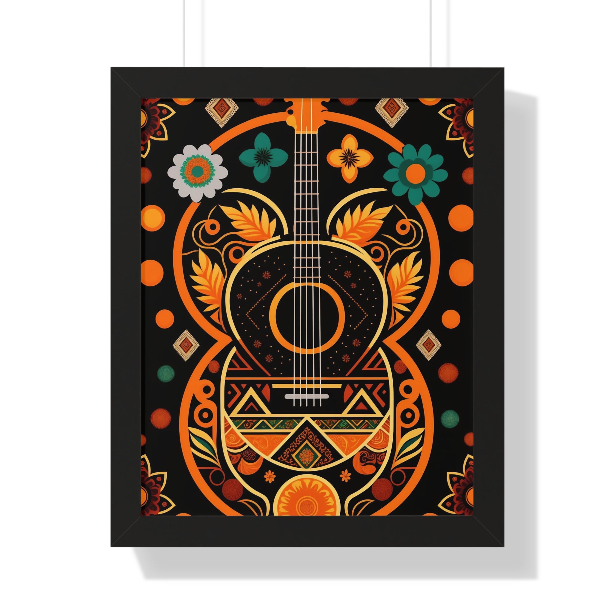 "BOHO" Framed Vertical Poster