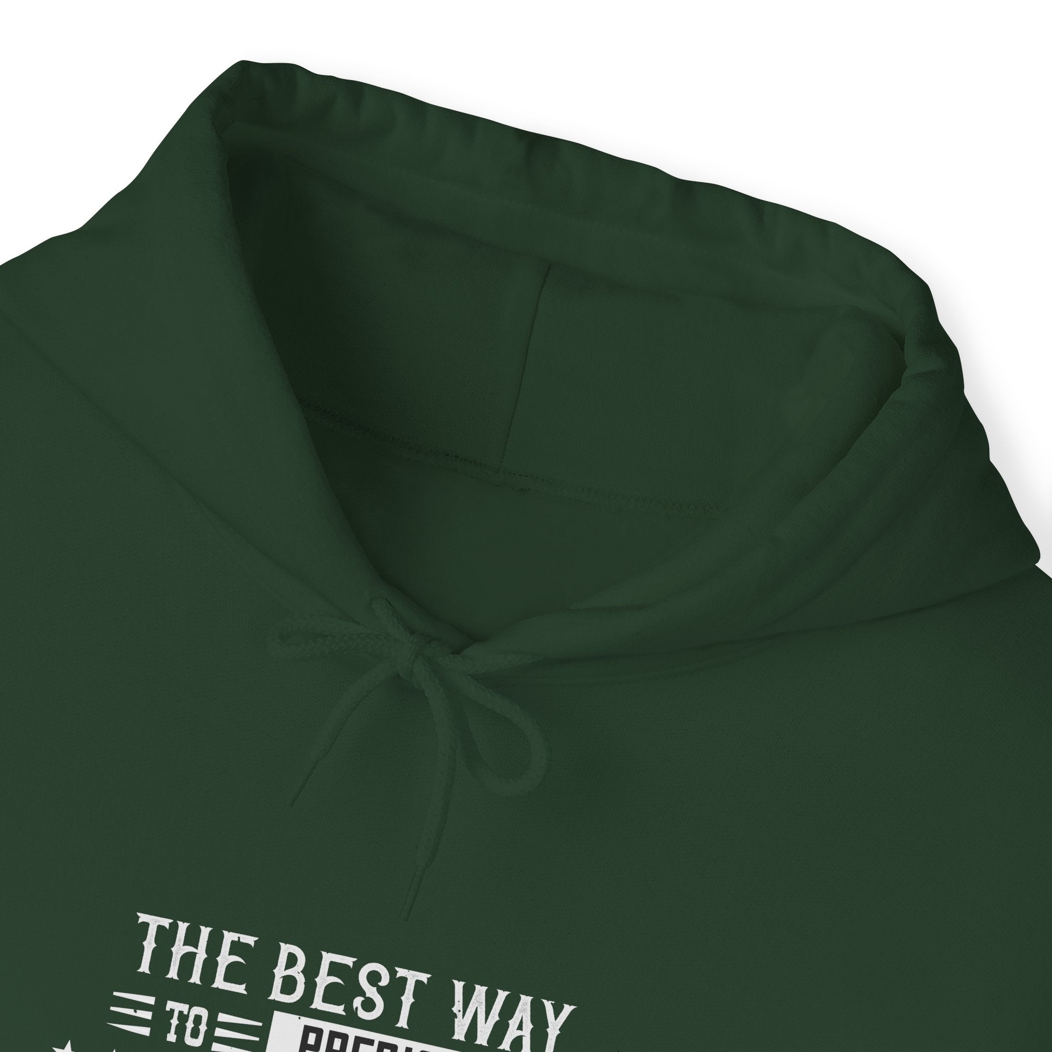 "The best way to predict the future is to create it" Unisex Heavy Blend™ Hooded Sweatshirt