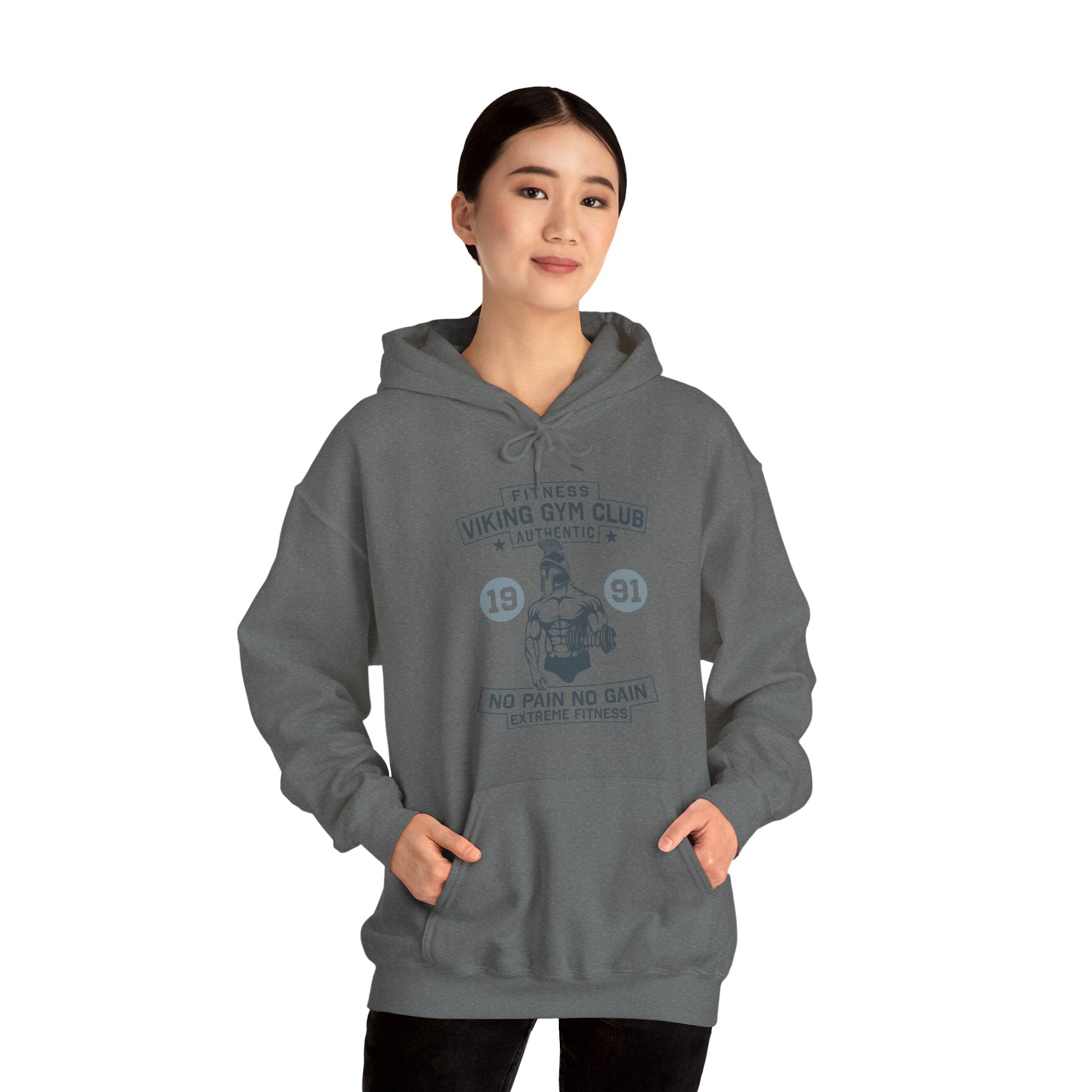 "No Pain No Gain"  Unisex Heavy Blend™ Hooded Sweatshirt