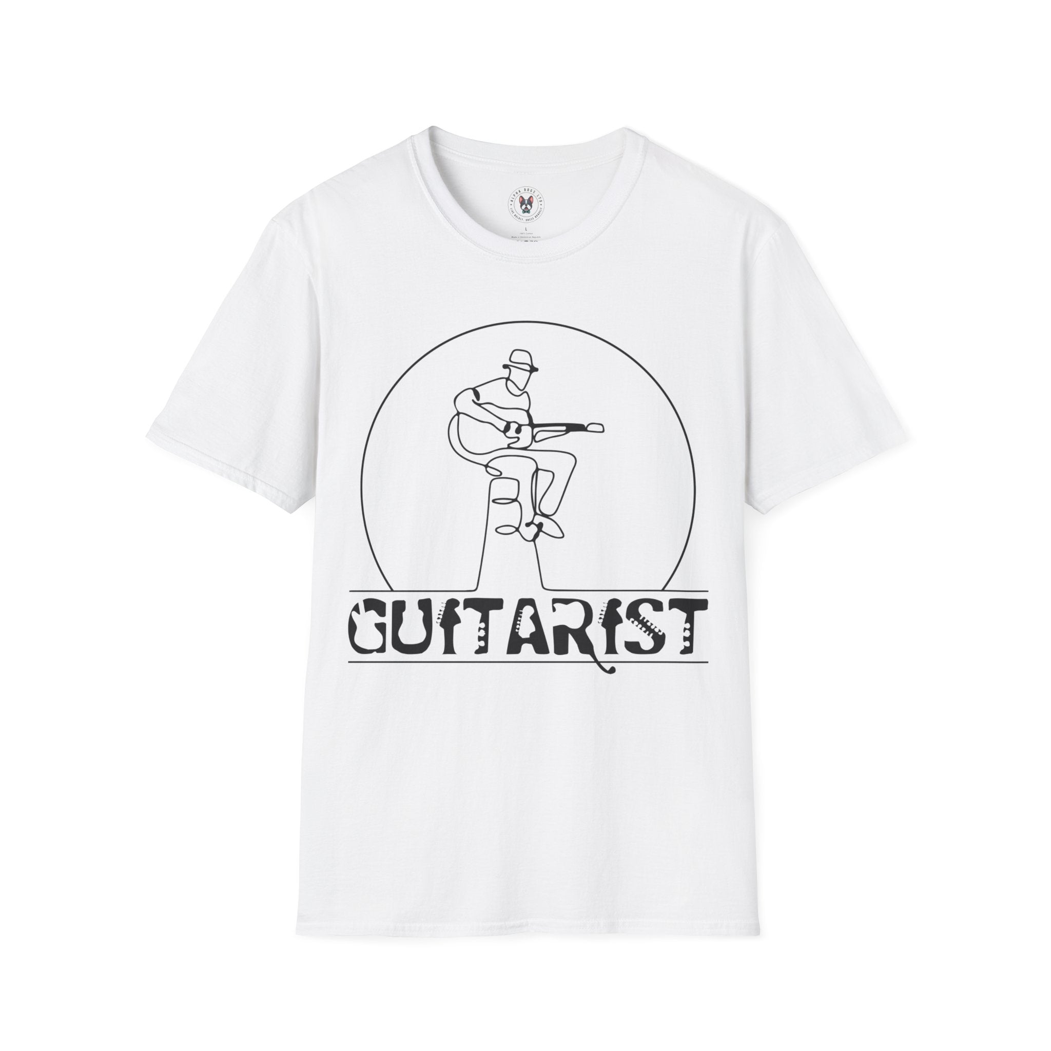 "Guitarist" Unisex Soft style T-Shirt