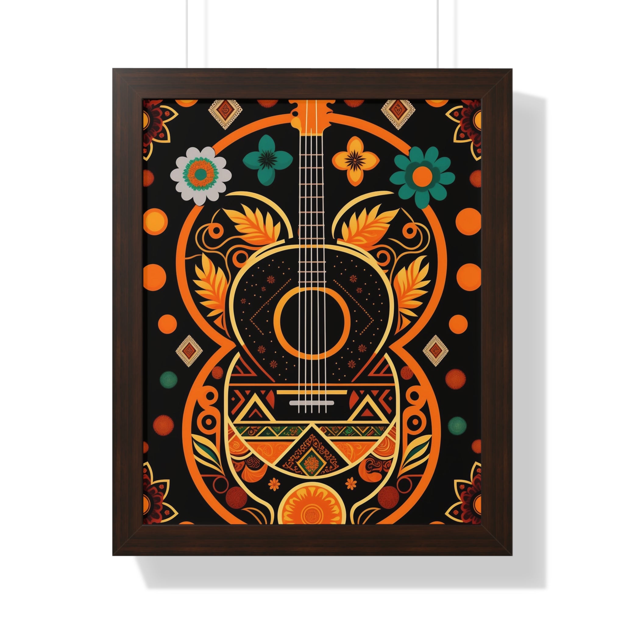 "BOHO" Framed Vertical Poster