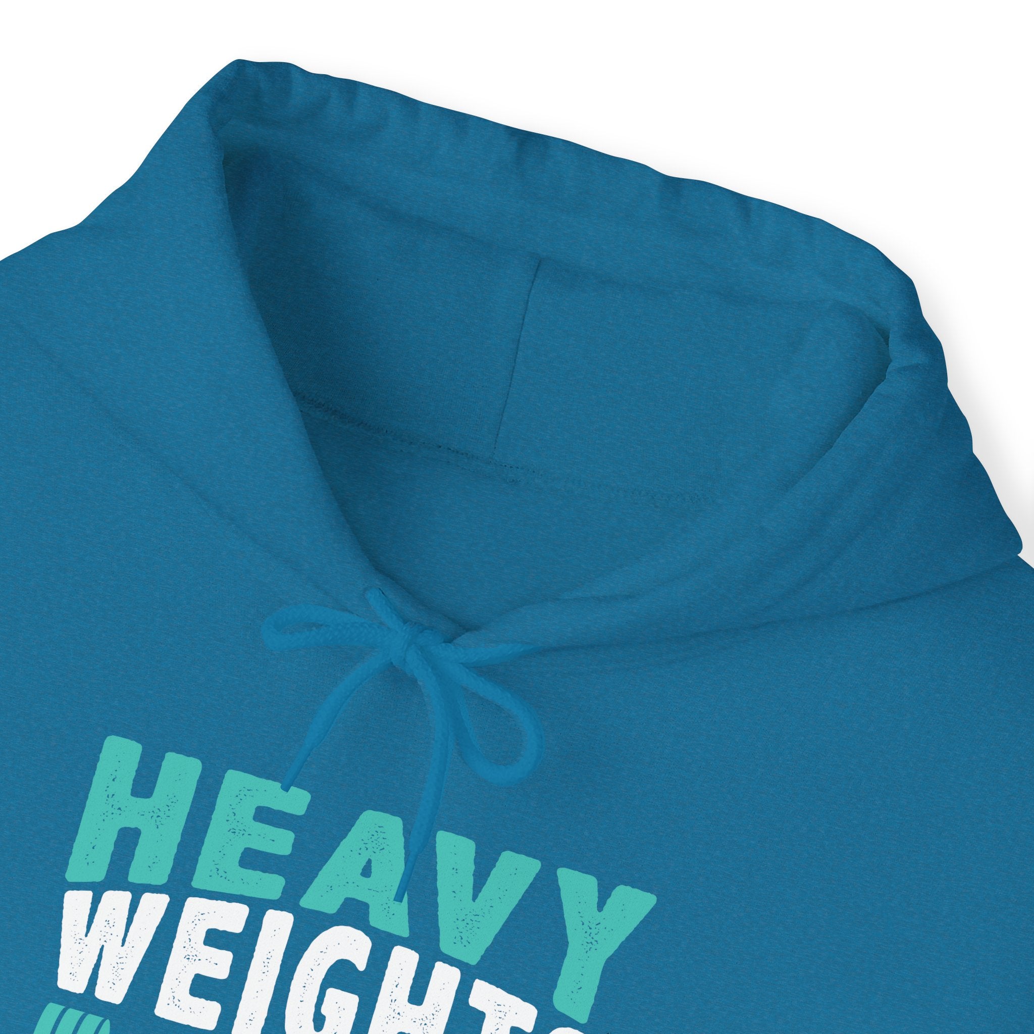 "Heavy Weights And Proteins Shakes" Unisex Heavy Blend™ Hooded Sweatshirt