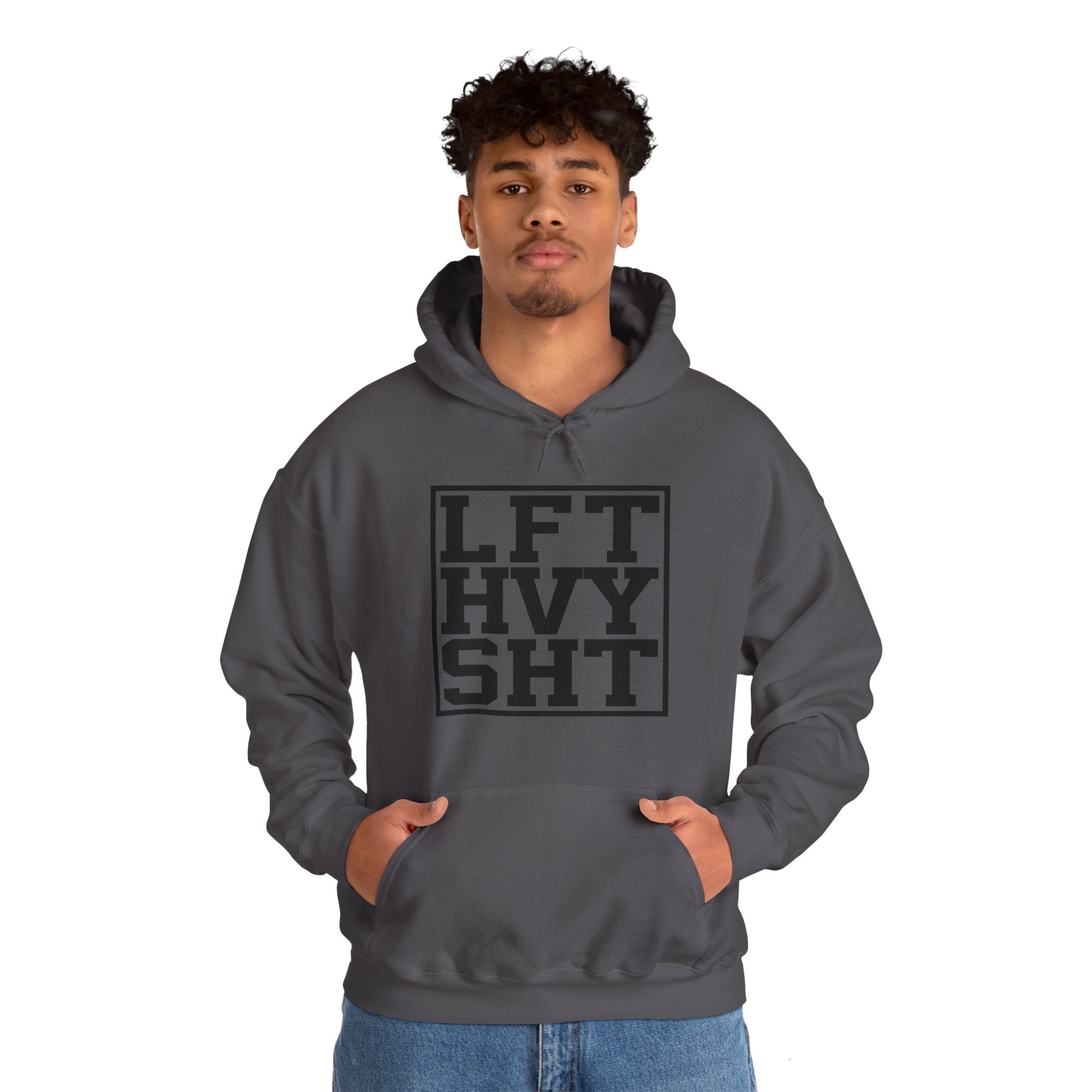 "Lift Heavy Shit" Unisex Heavy Blend™ Hooded Sweatshirt