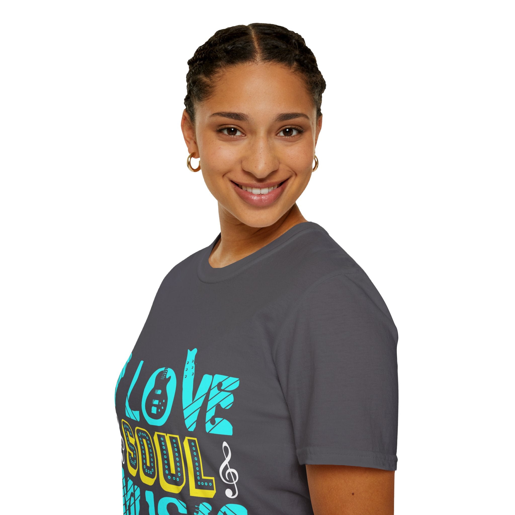 "I Love Soul Music" Unisex Soft style T-Shirt