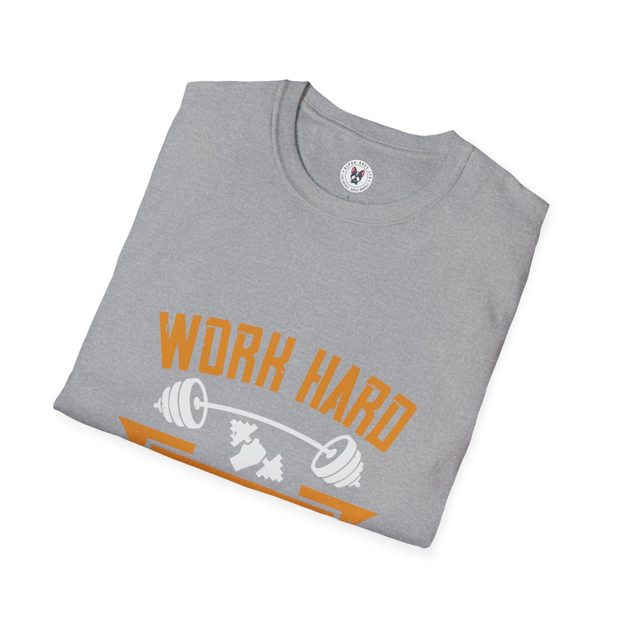 "Work hard in silence. Let success be your noise" Unisex Soft style T-Shirt