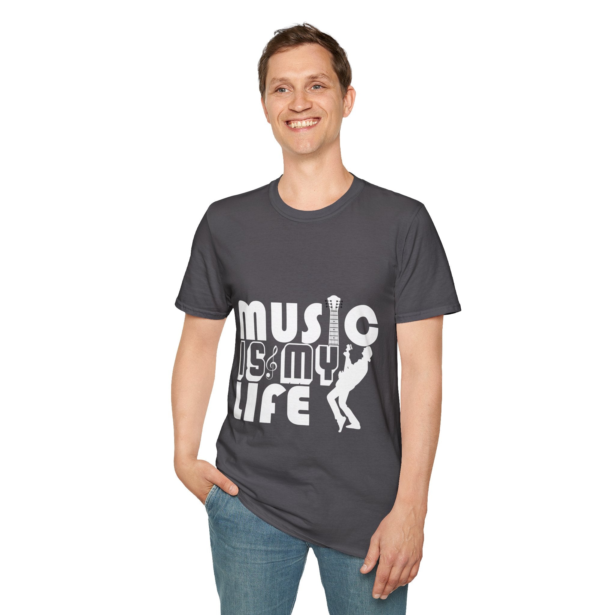 "Music In My Life" Unisex Soft style T-Shirt