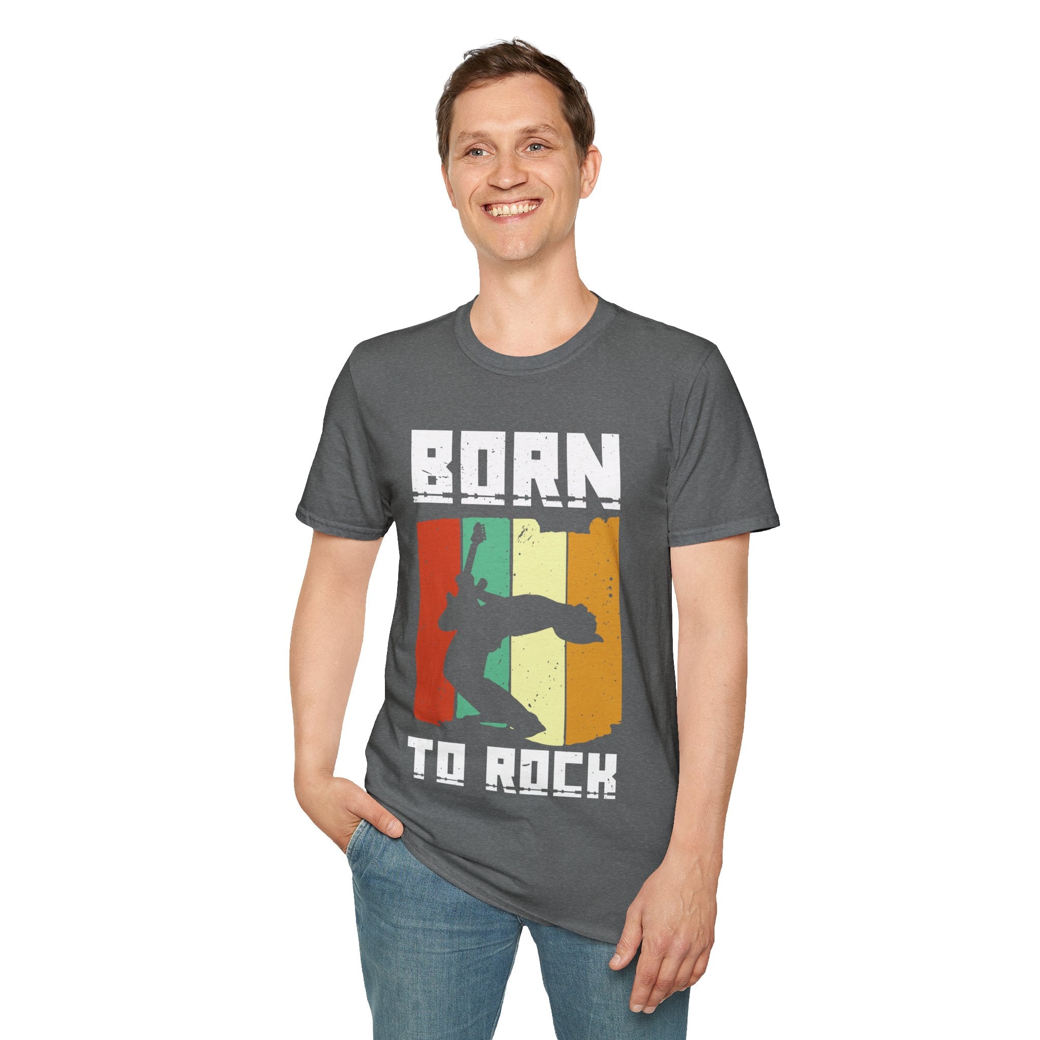 "Born To Rock"  Unisex Soft style T-Shirt