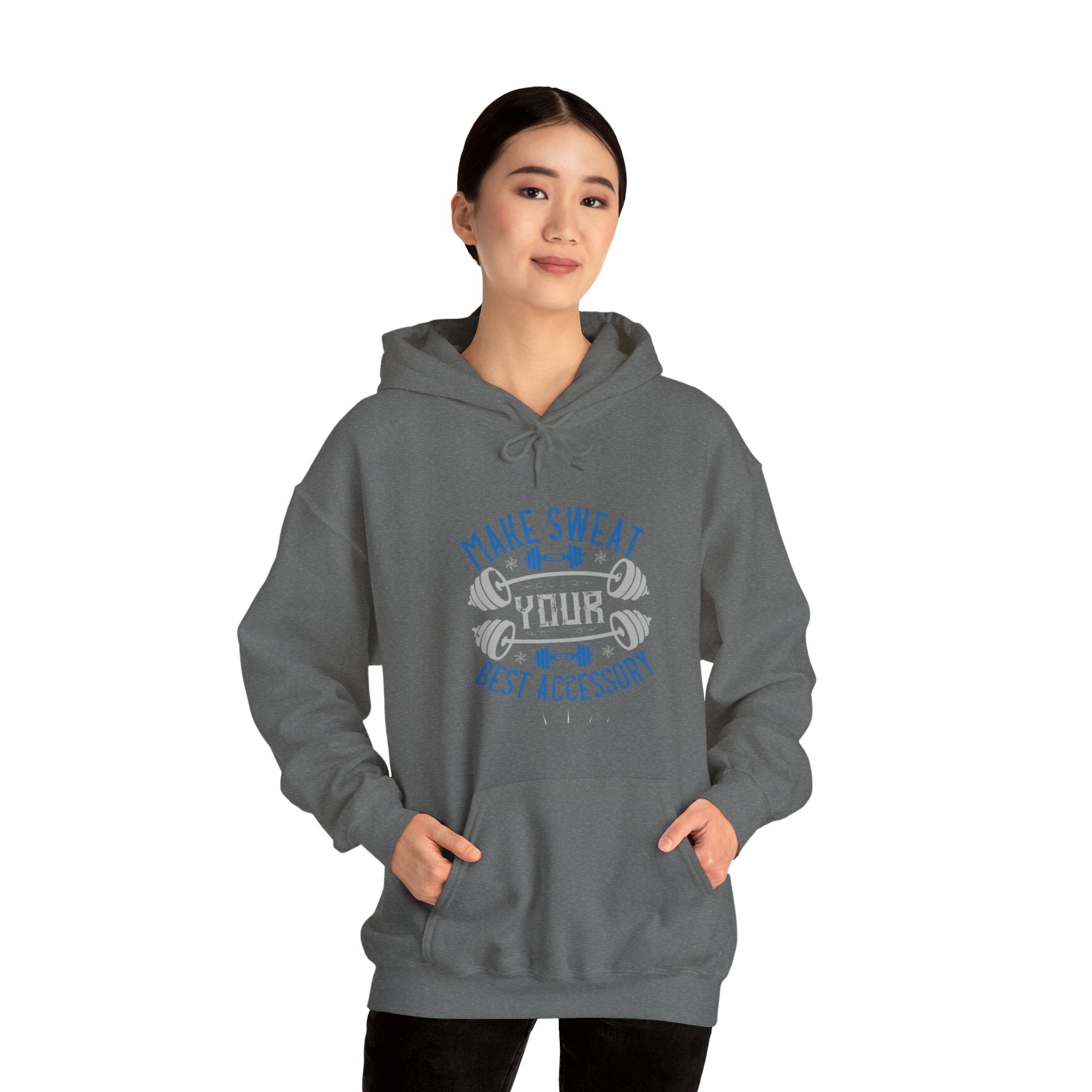 "Make Sweat Your Best Accessory" Unisex Heavy Blend™ Hooded Sweatshirt