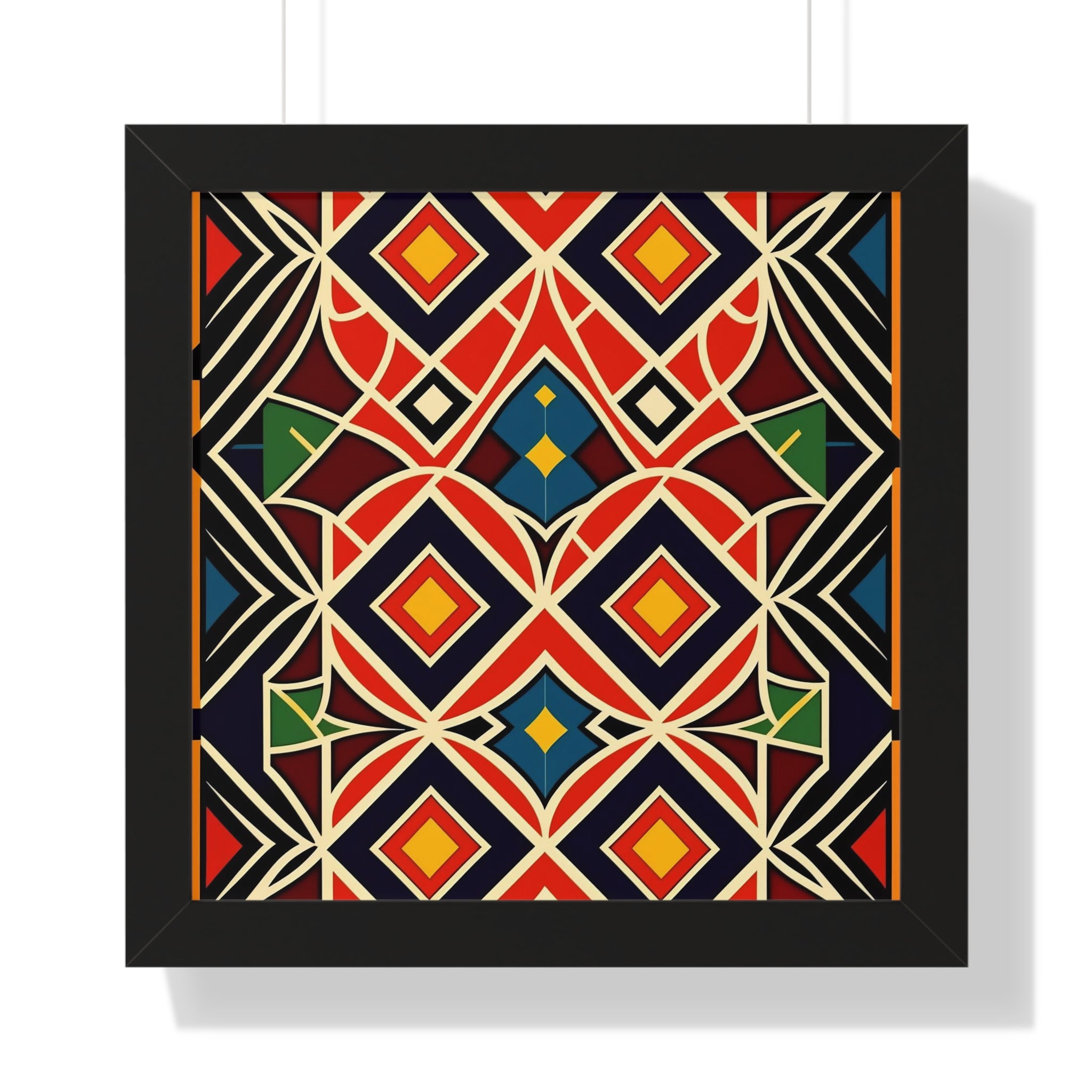 "BOHO" Framed Vertical Poster