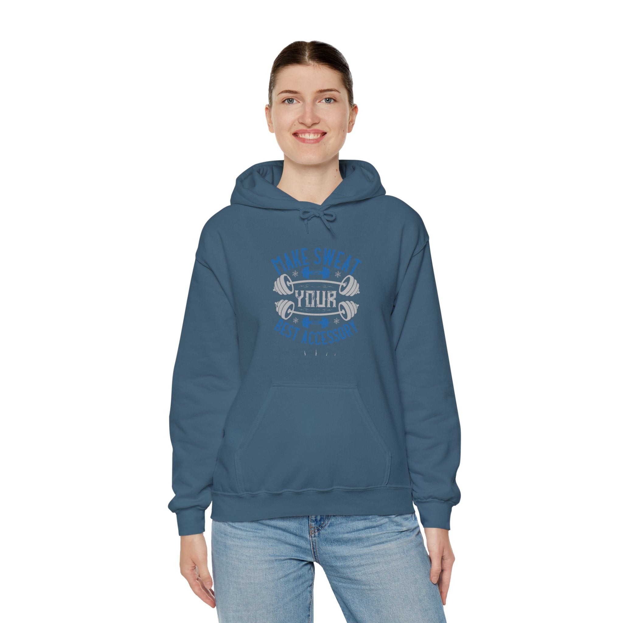 "Make Sweat Your Best Accessory" Unisex Heavy Blend™ Hooded Sweatshirt