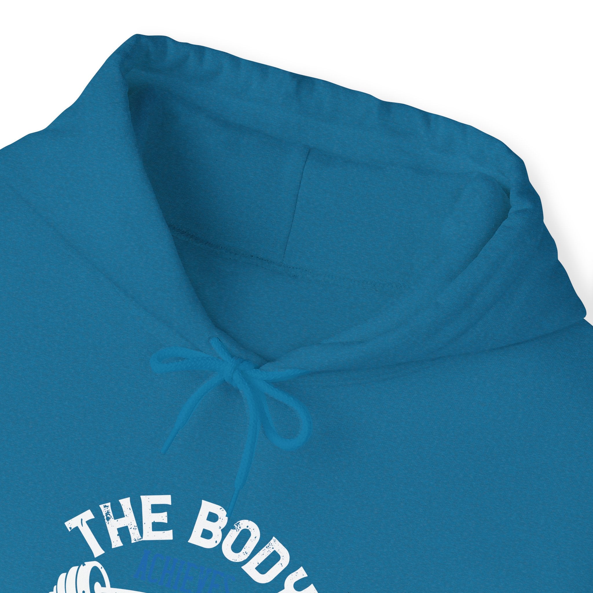 "The body achieves what the mind believes" Unisex Heavy Blend™ Hooded Sweatshirt