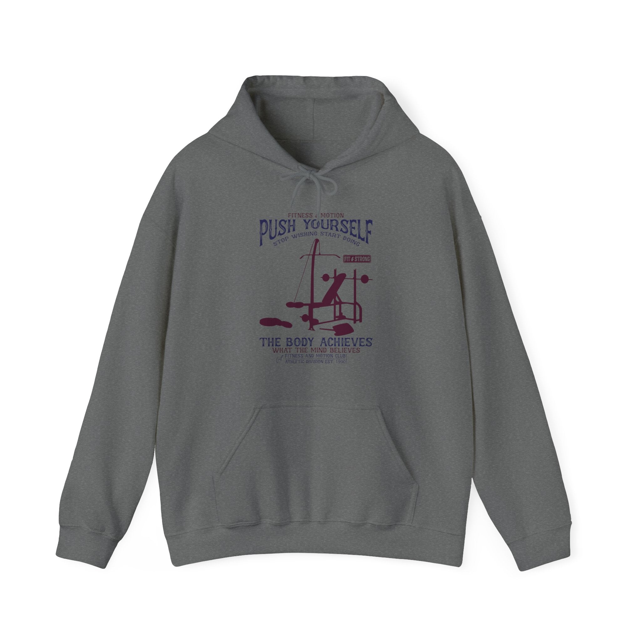 "Push Yourself"  Unisex Heavy Blend™ Hooded Sweatshirt