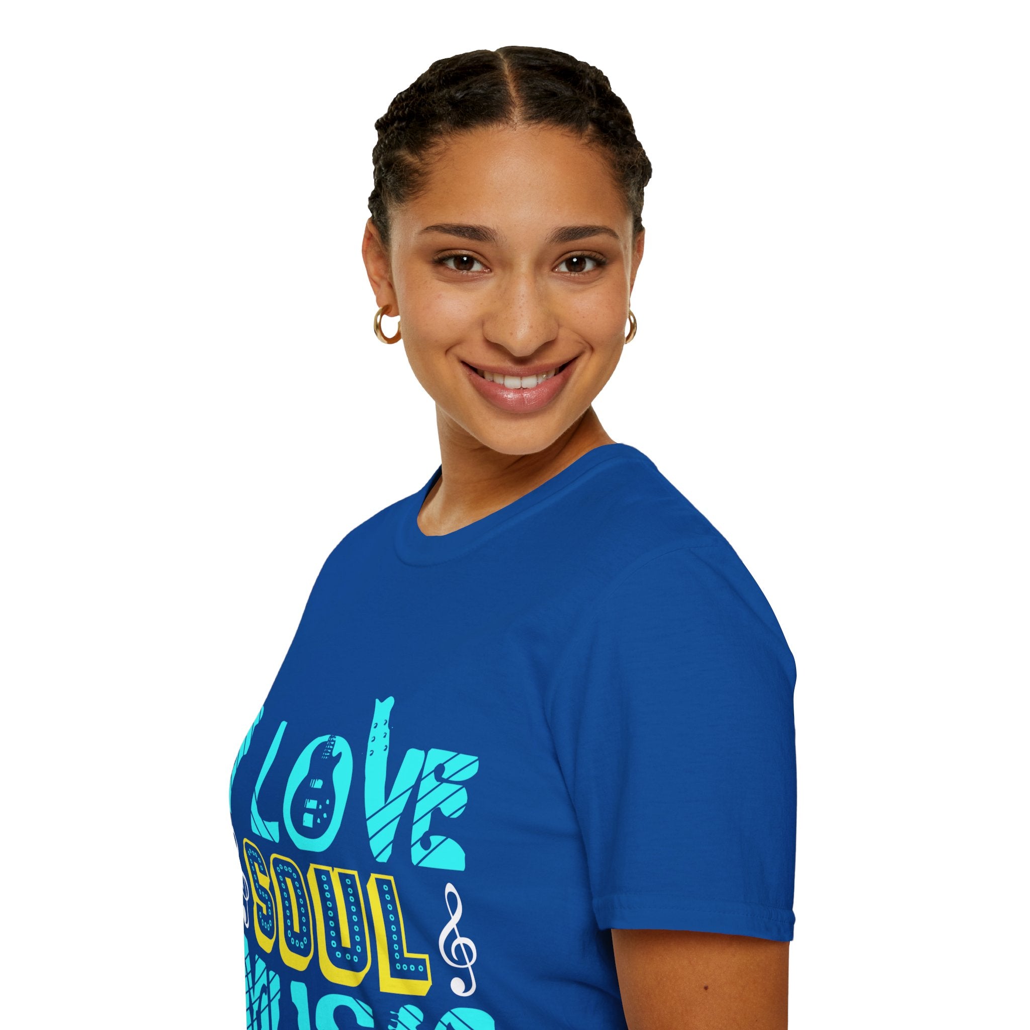 "I Love Soul Music" Unisex Soft style T-Shirt