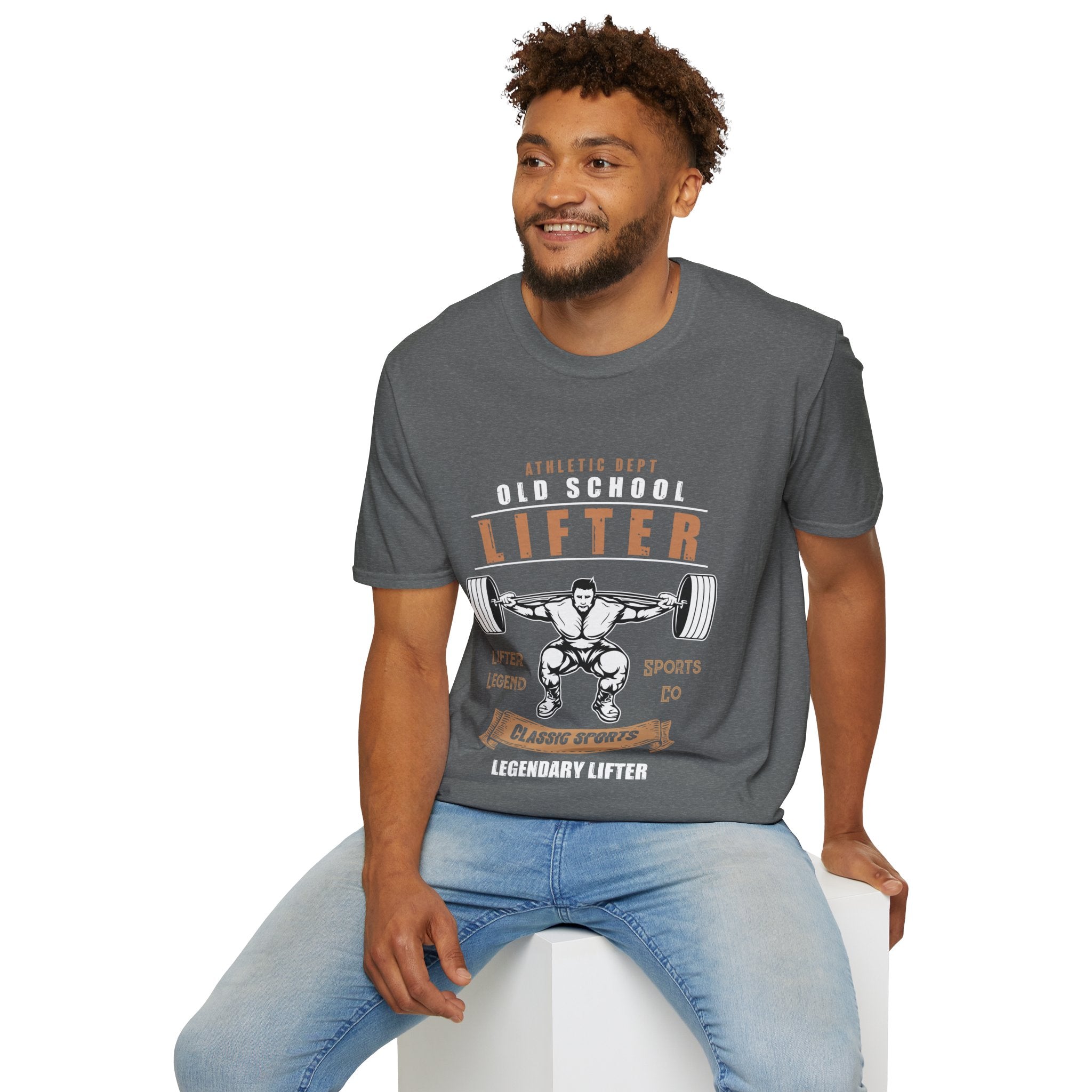 "Old School Lifter" Unisex Soft style T-Shirt