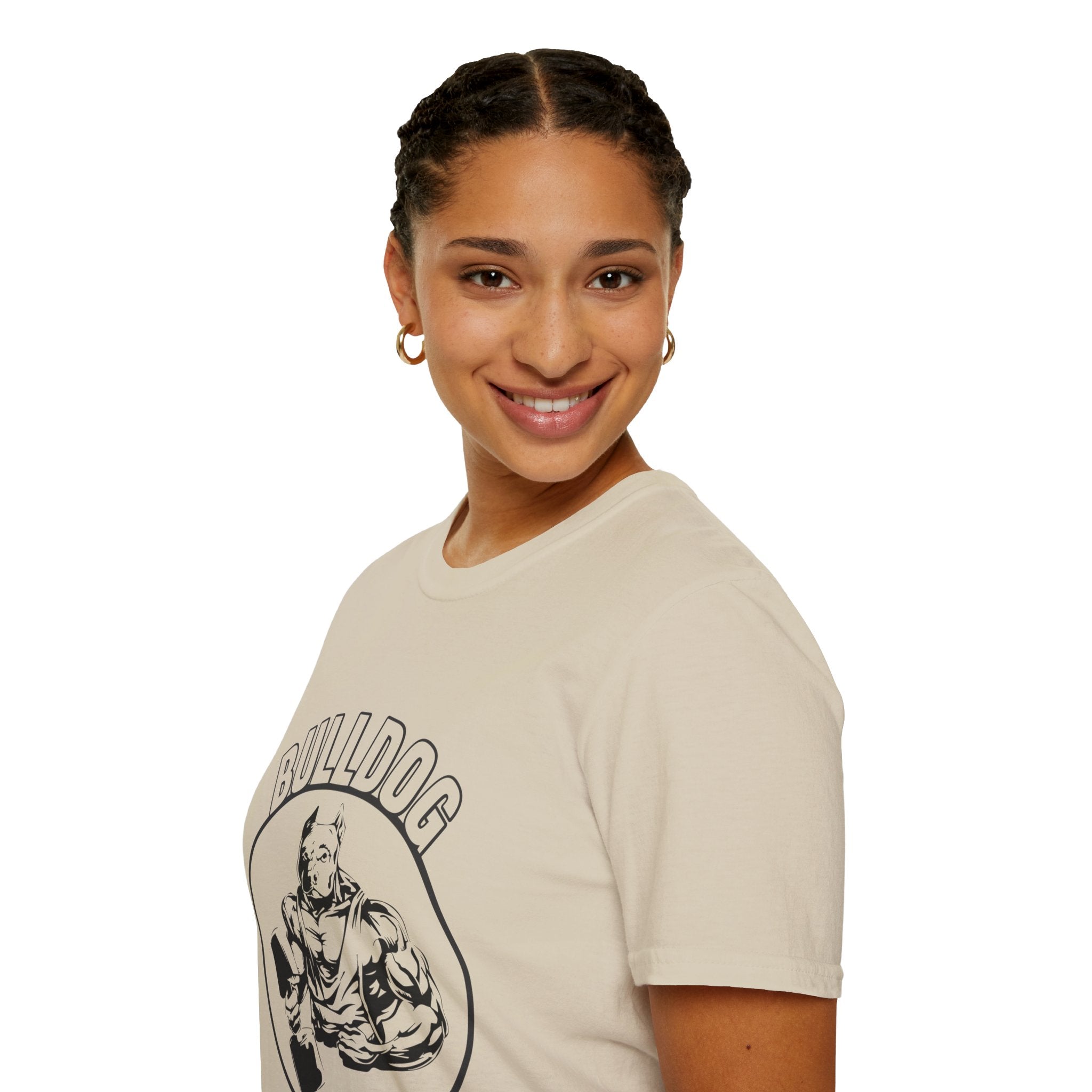 "BullDog Fitness Club" Unisex Soft style T-Shirt