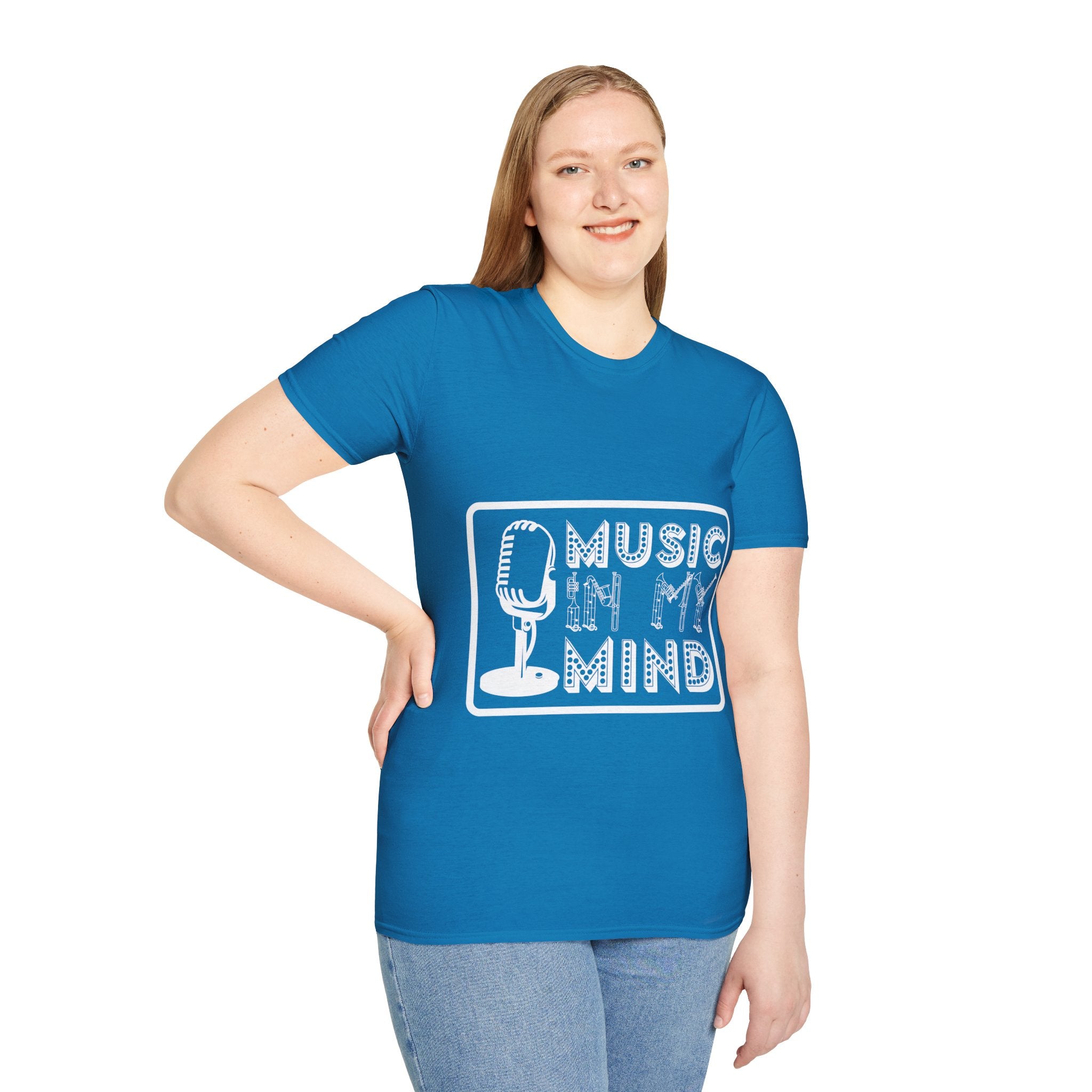 "Music In My Mind" Unisex Soft style T-Shirt