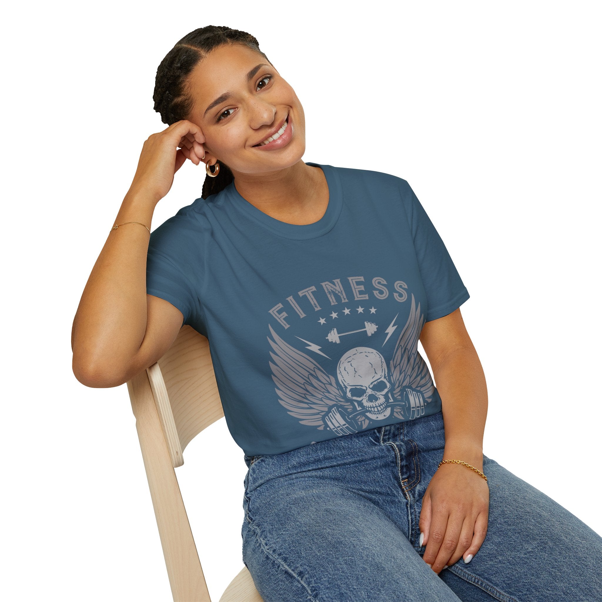 "Fitness Improve Your Power" Unisex Soft style T-Shirt