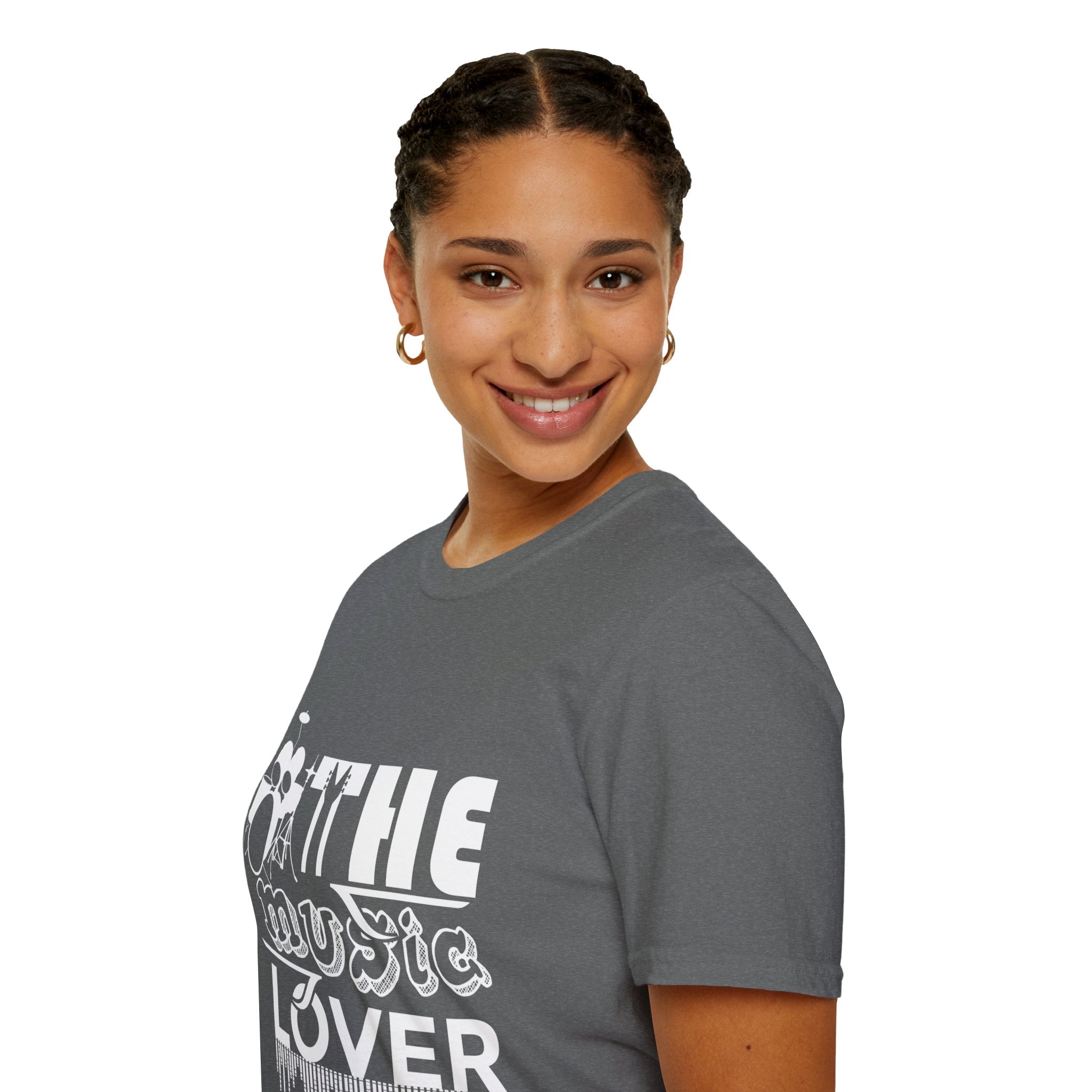 "The Music Lover" Unisex Soft style T-Shirt