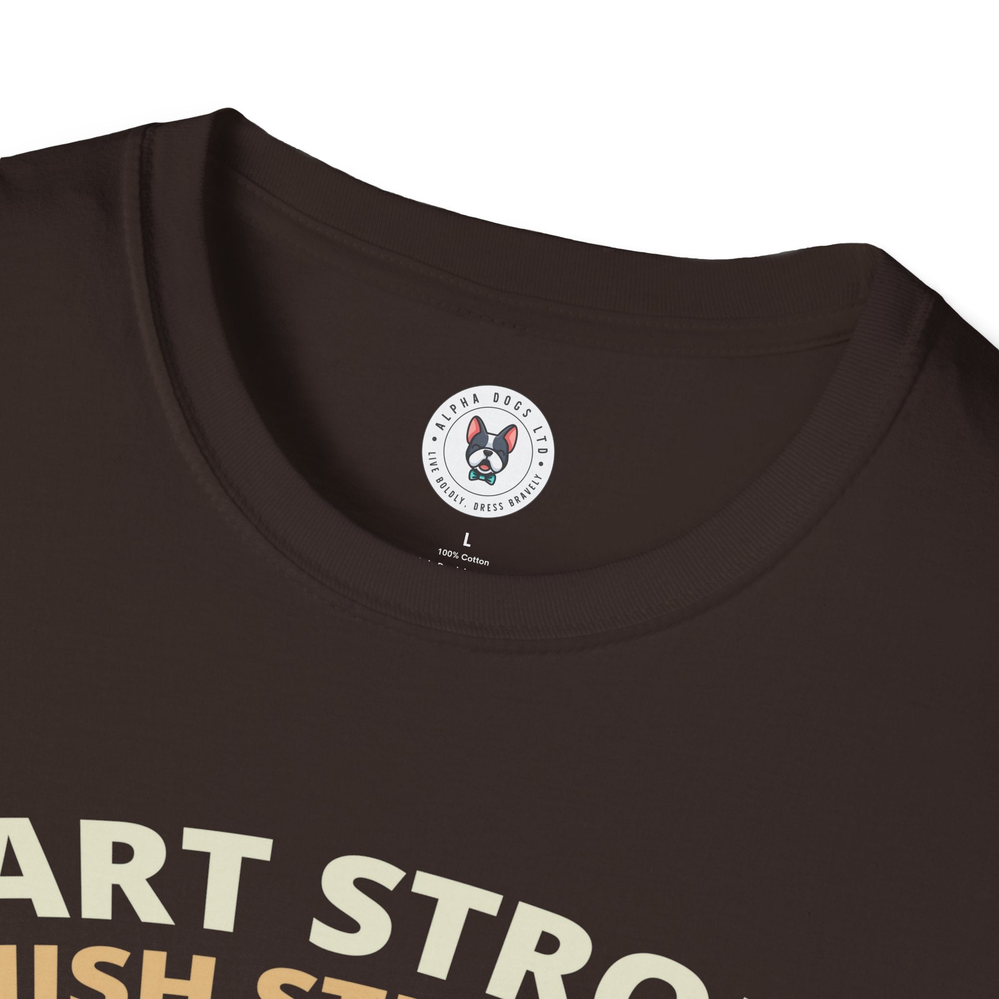 "Start Strong Finish Stronger" Unisex Soft style T-Shirt