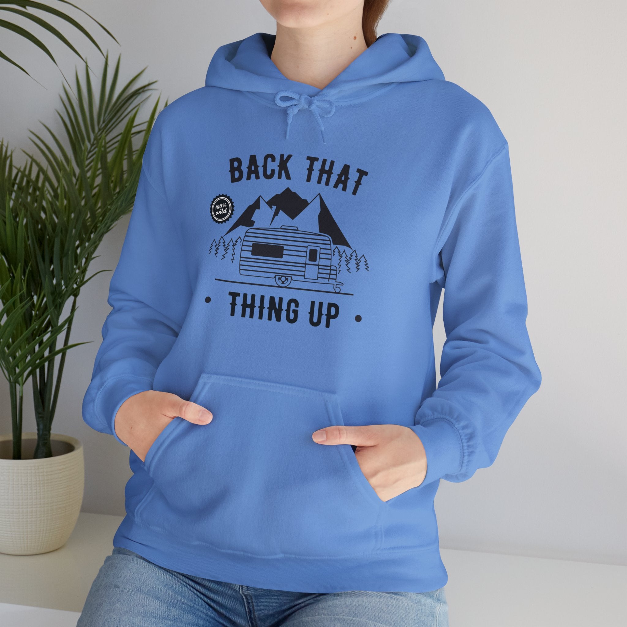 "Back That Thing Up" Unisex Heavy Blend™ Hooded Sweatshirt