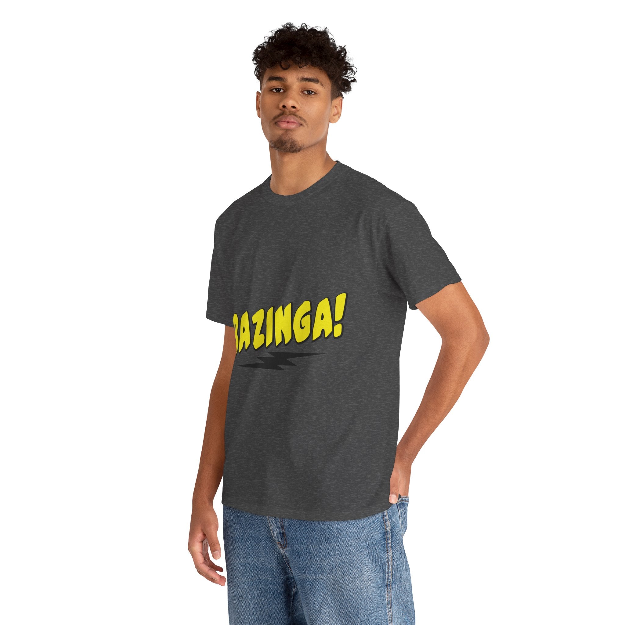 BAZNGA Unisex Heavy Cotton Tee