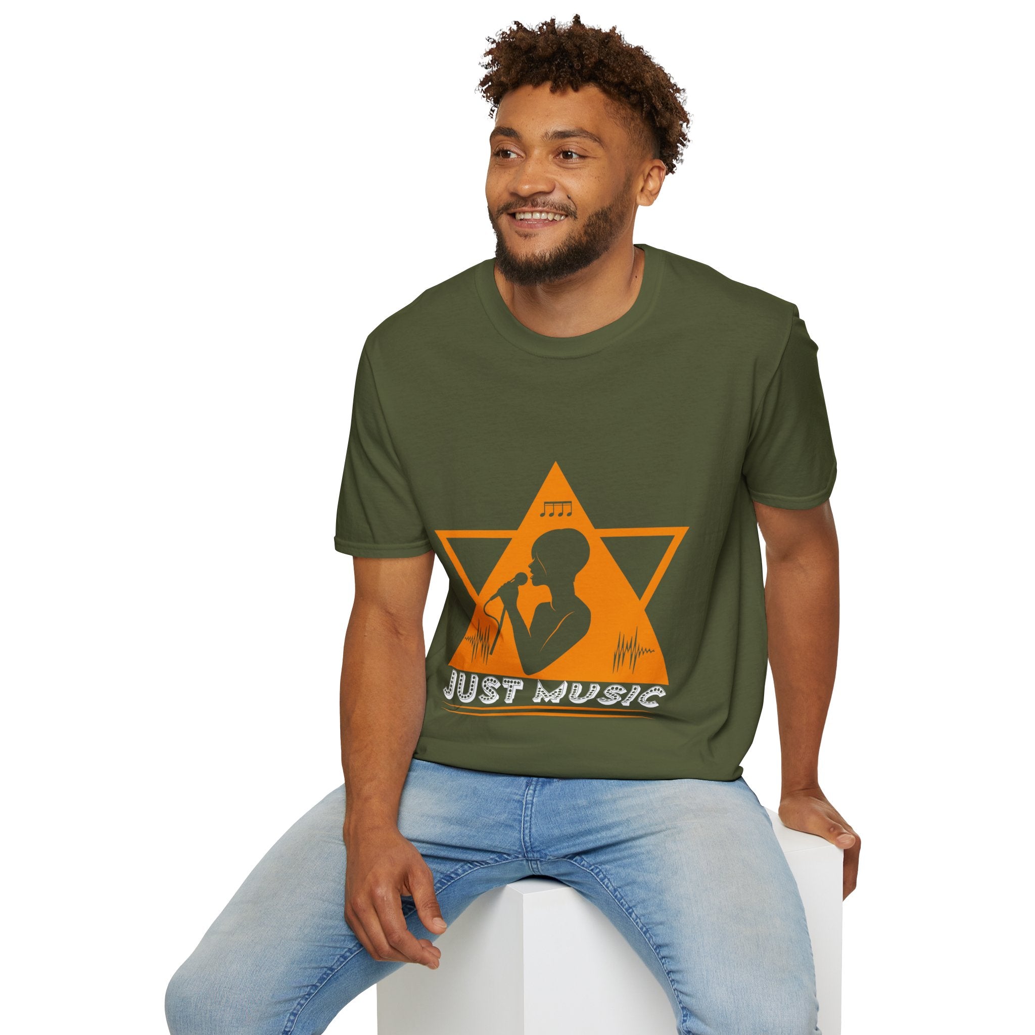 "Just Music" Unisex Soft style T-Shirt