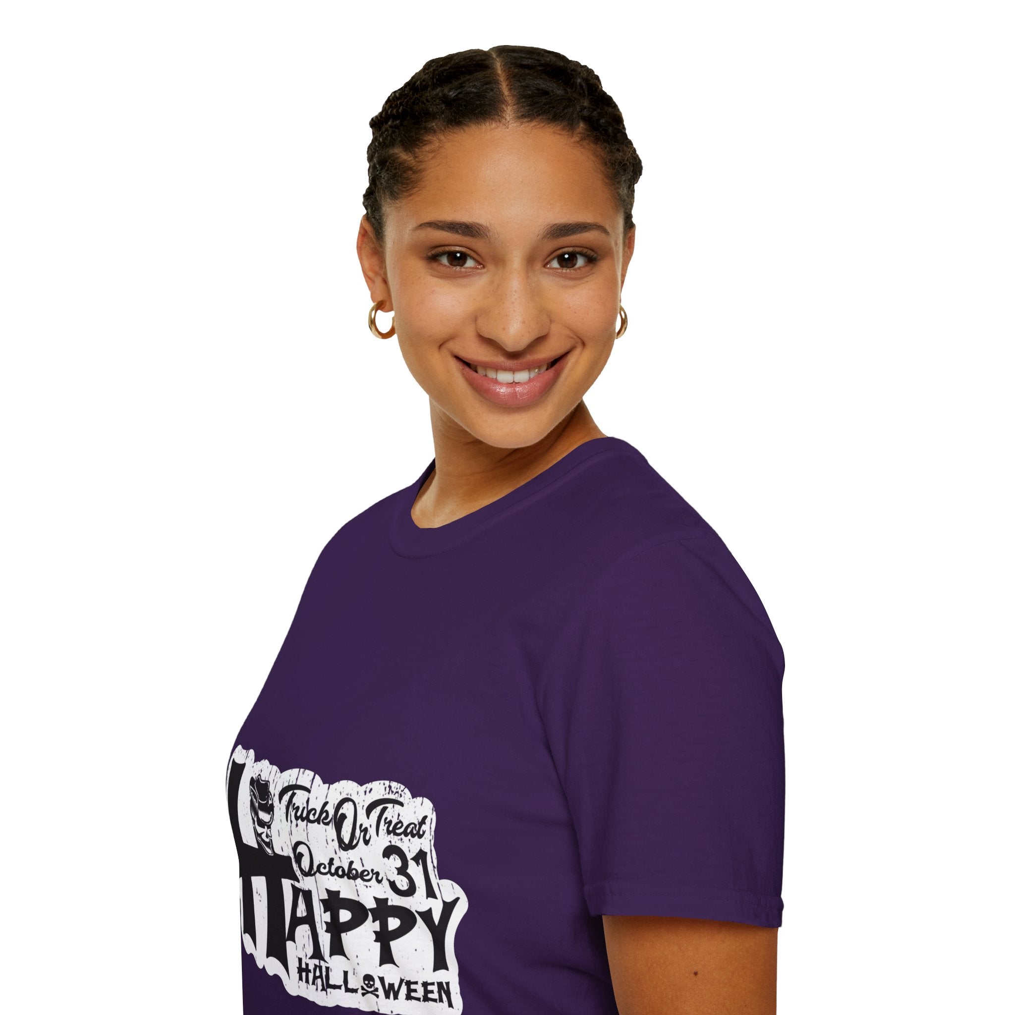 "HAPPY HALLOWEEN" Unisex Soft style T-Shirt