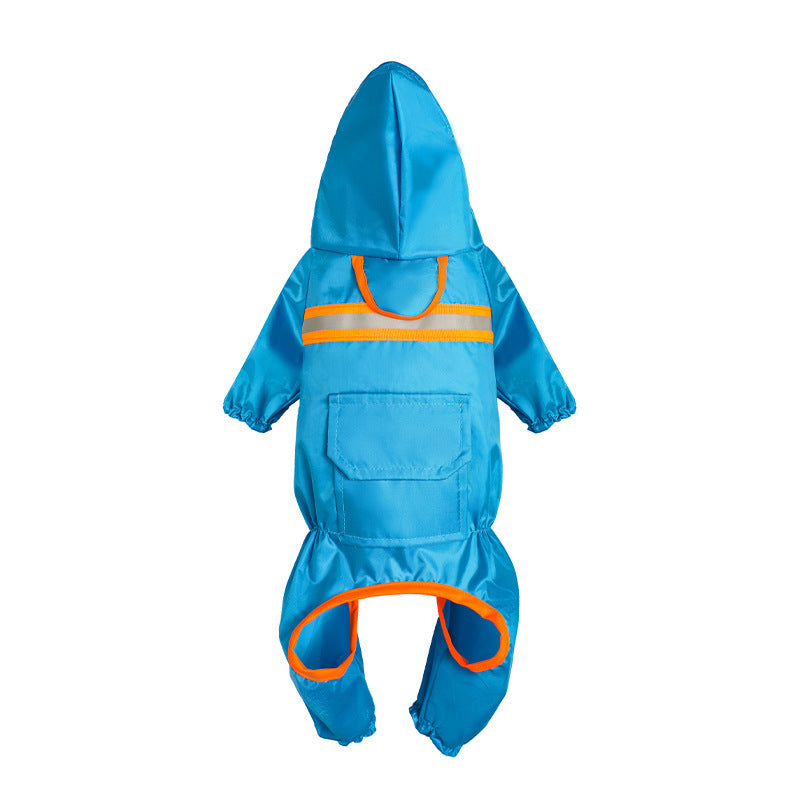 Pet Reflective Raincoat Pet Clothes Pet