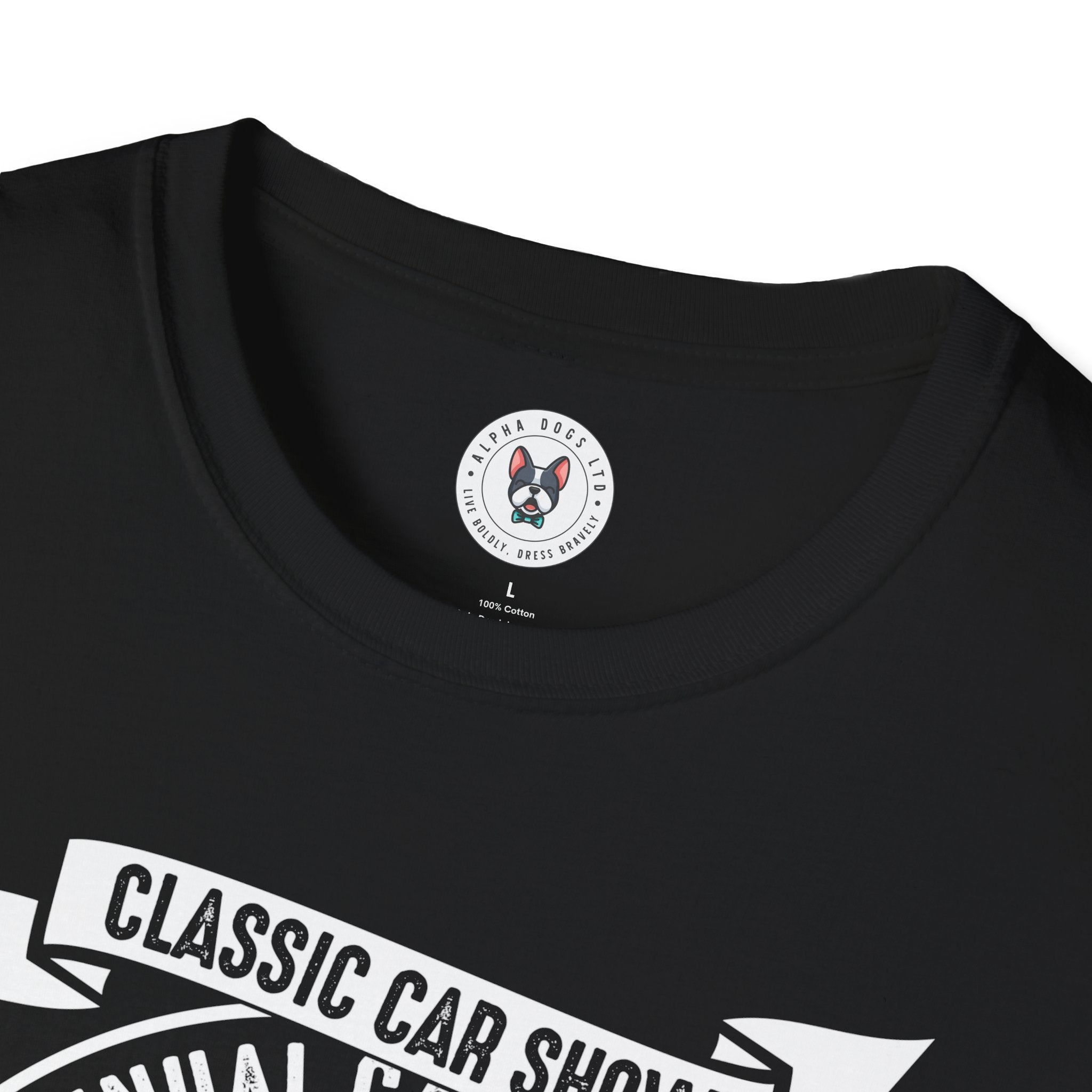 "CLASSIC CAR SHOW COMMUNITY DAY" Unisex Soft style T-Shirt