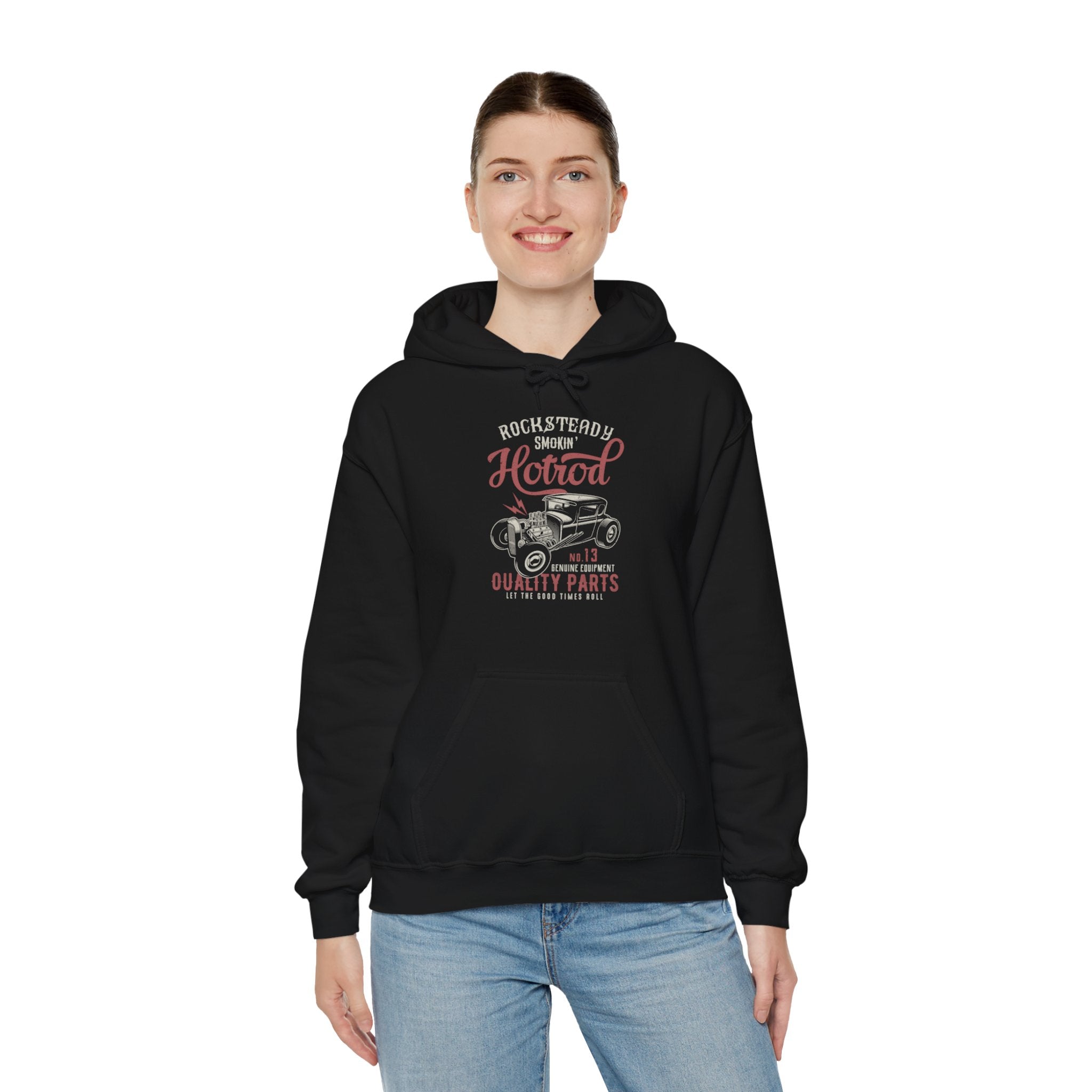 "HOTROD QUALITY PARTS" Unisex Heavy Blend™ Hooded Sweatshirt