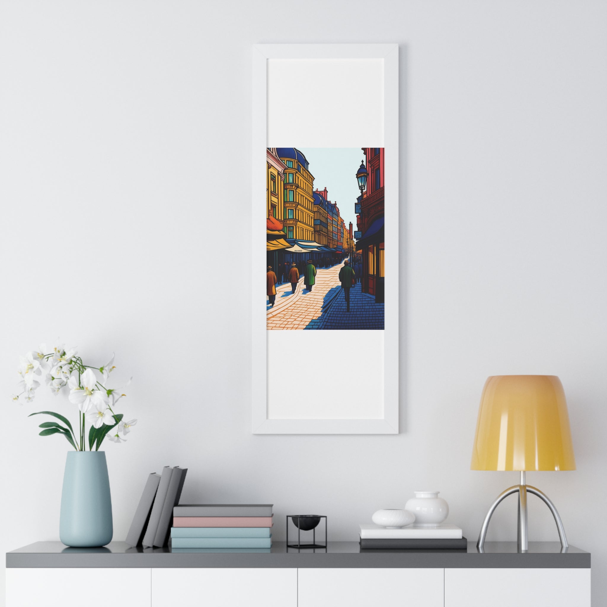 "ARCHITECTURE" Framed Vertical Poster