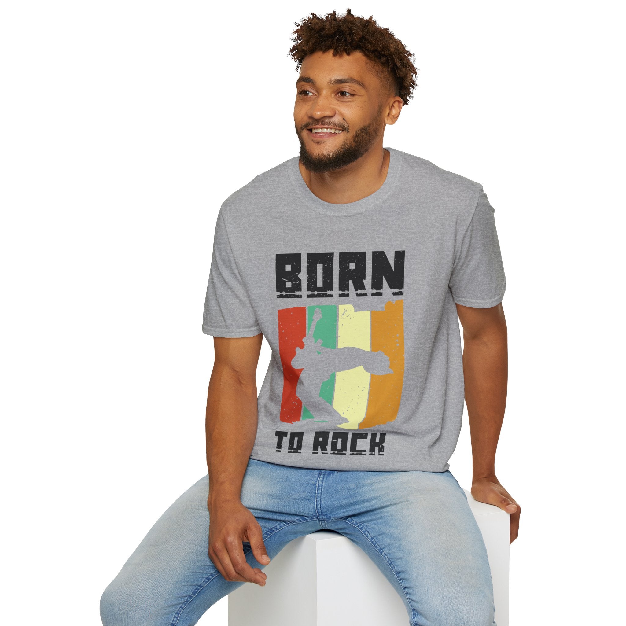 "Born To Rock"  Unisex Soft style T-Shirt