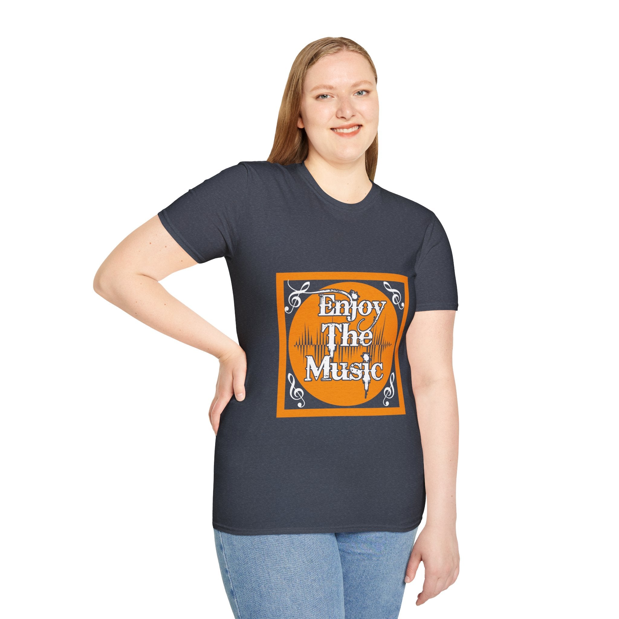 "Enjoy The Music" Unisex Soft style T-Shirt