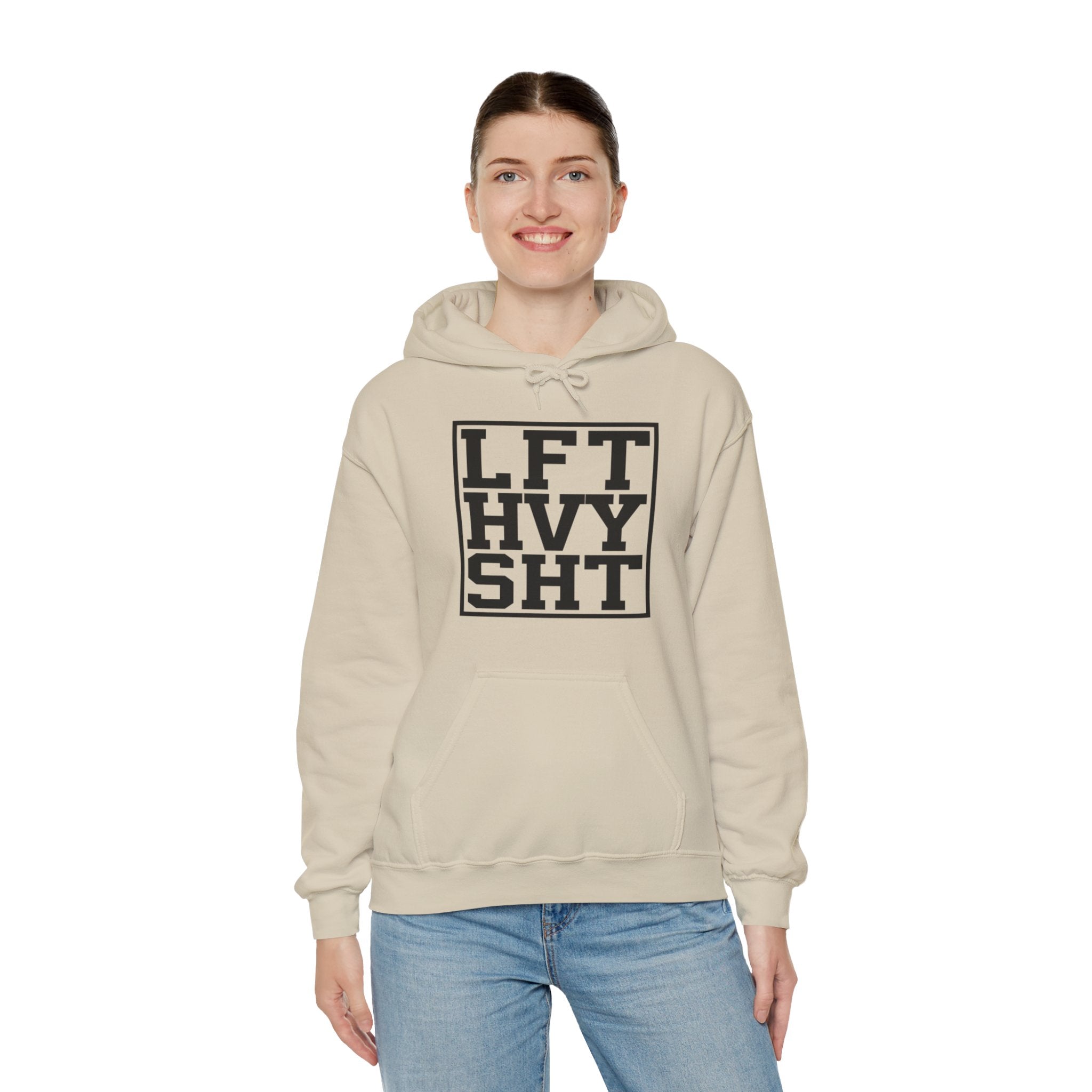 "Lift Heavy Shit" Unisex Heavy Blend™ Hooded Sweatshirt