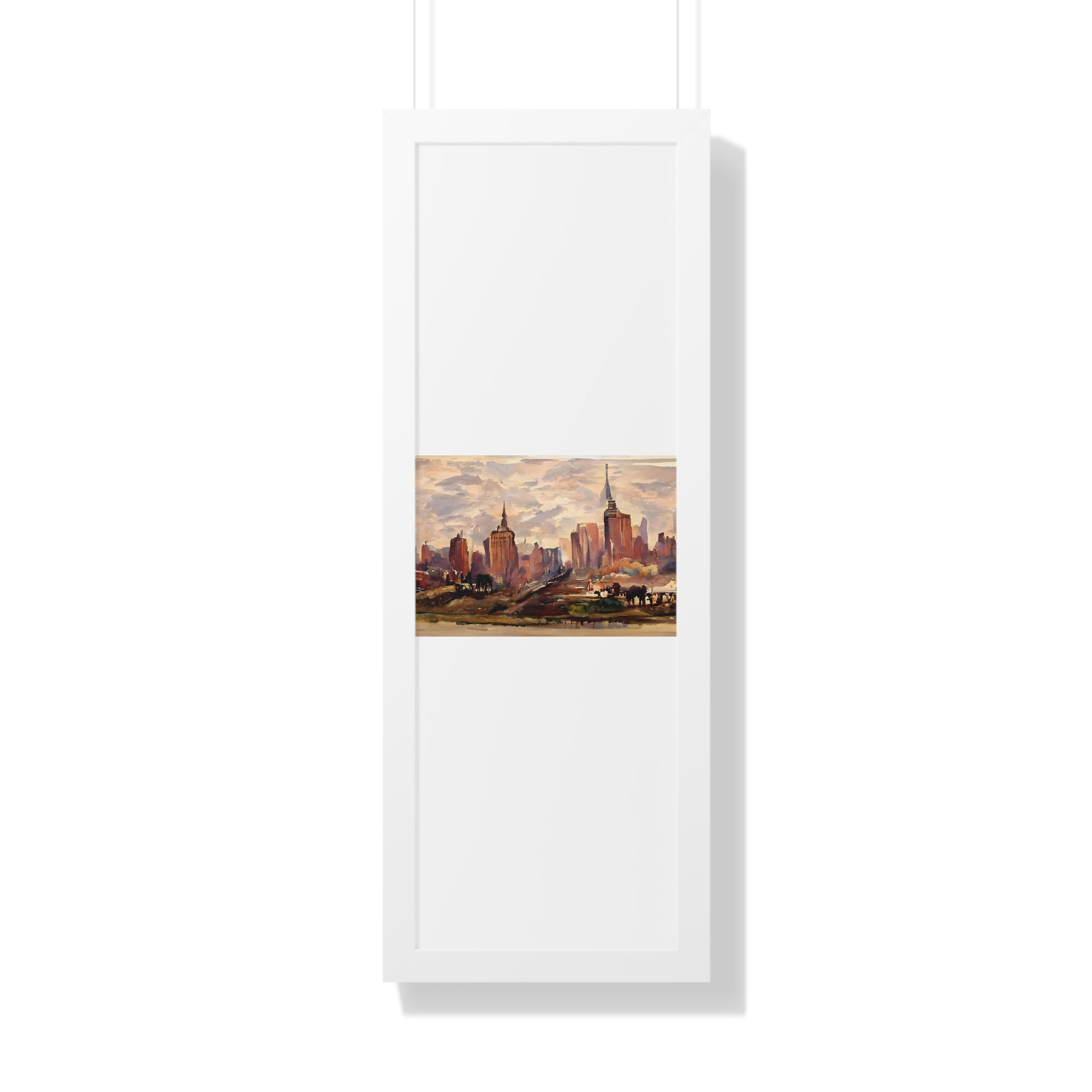 "ARCHITECTURE" Framed Vertical Poster