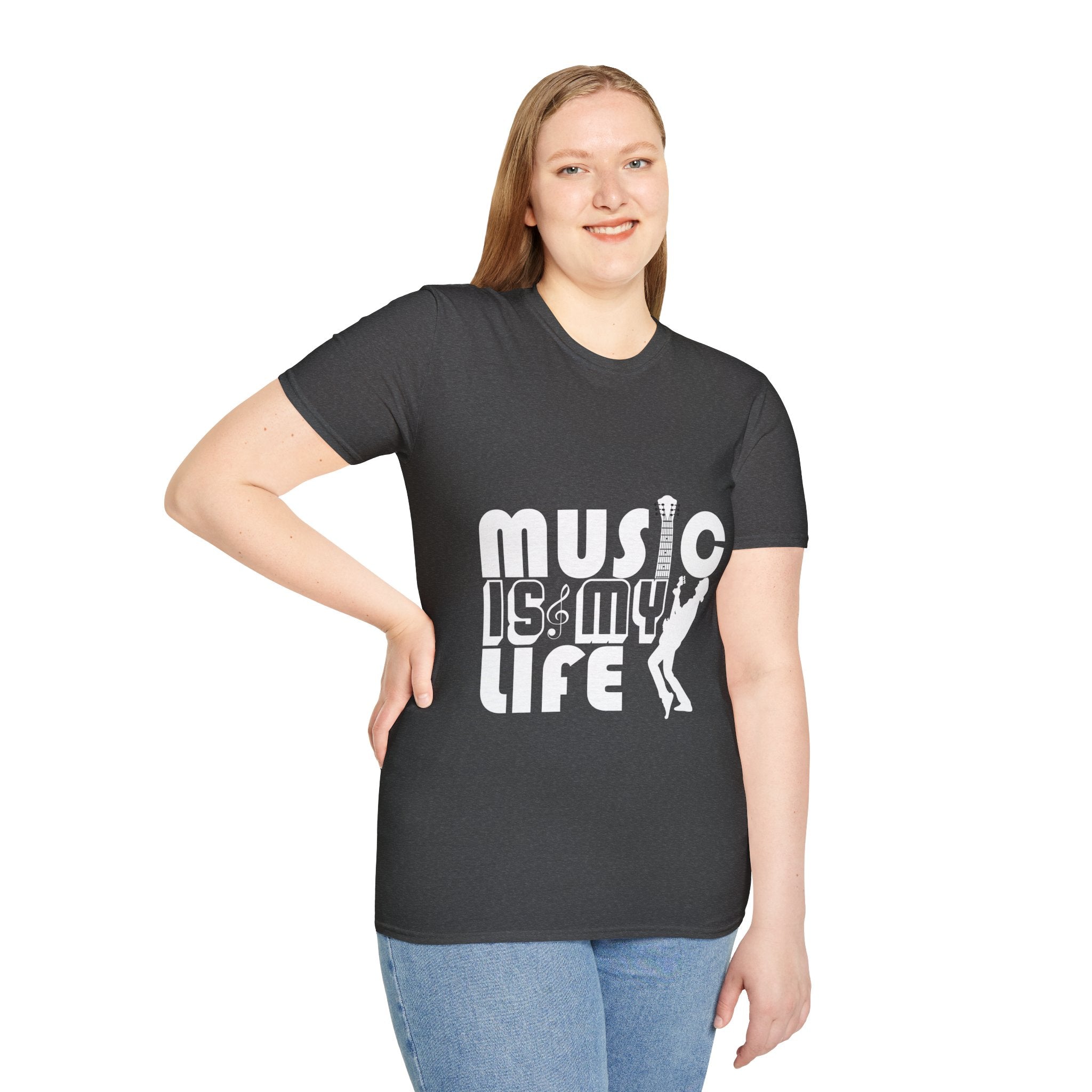 "Music In My Life" Unisex Soft style T-Shirt