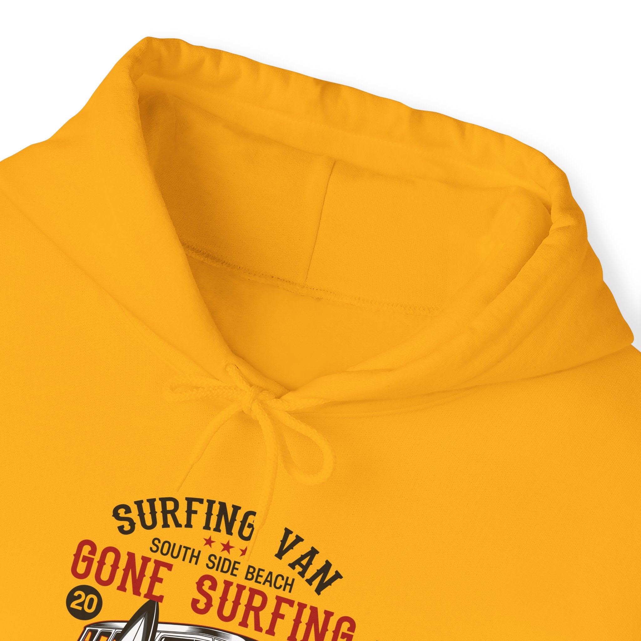 "SURFING VAN GONE SURFING SURFING ADVENTURE" Unisex Heavy Blend™ Hooded Sweatshirt