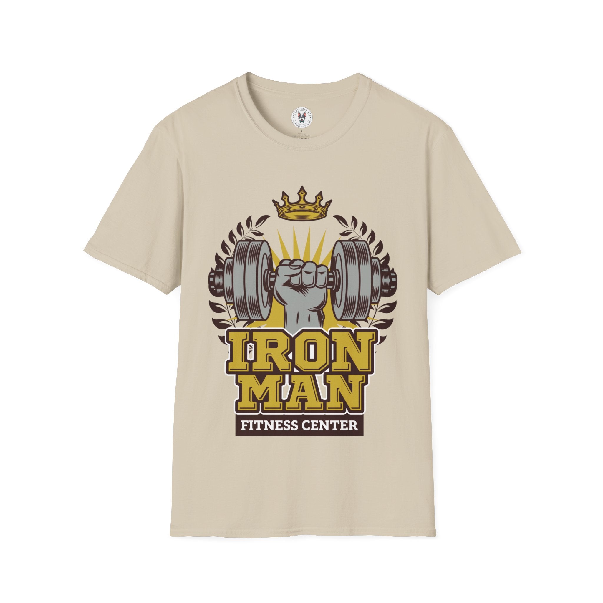 "IronMan Fitness Centre" Unisex Soft style T-Shirt