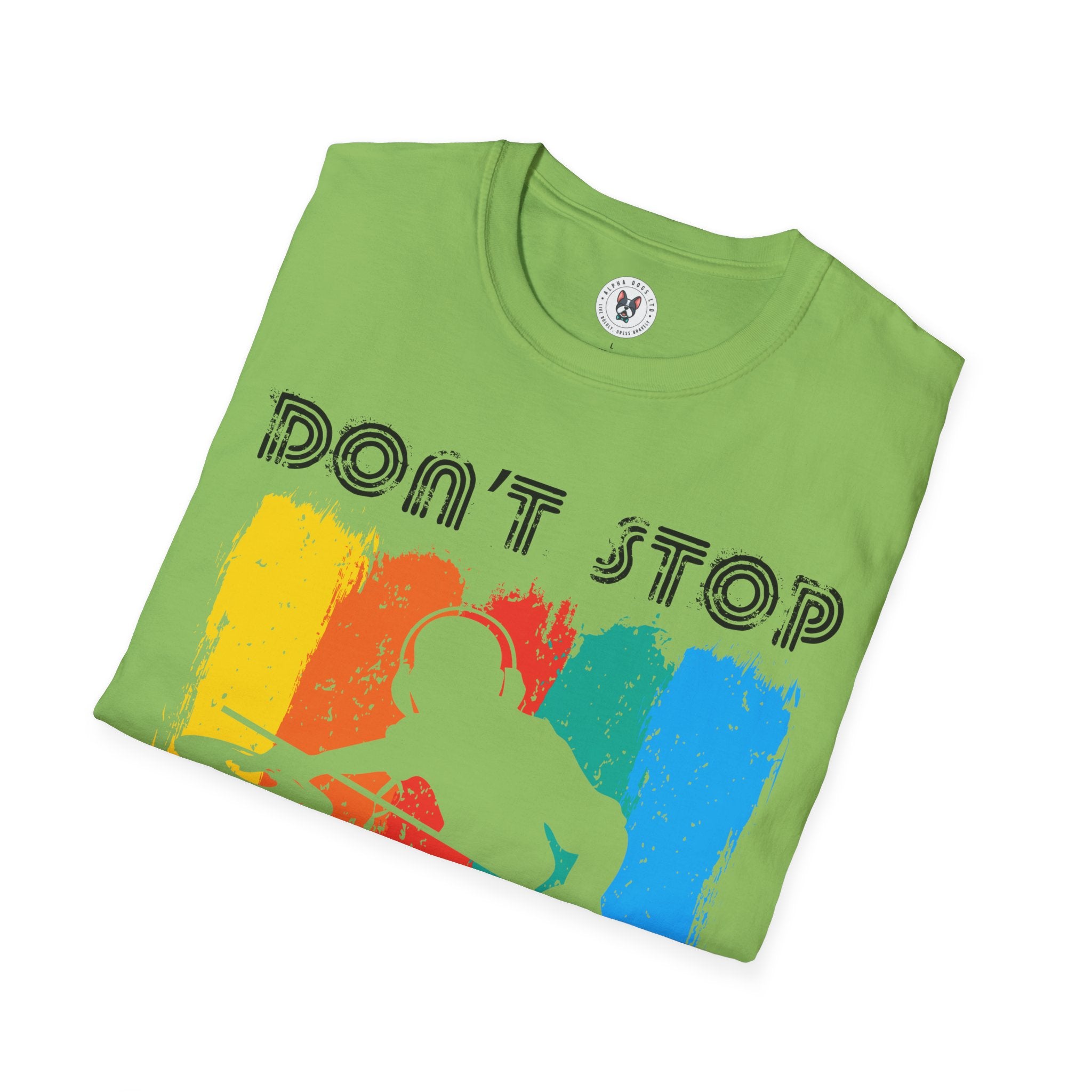 "Don't Stop the Music" Unisex Soft style T-Shirt