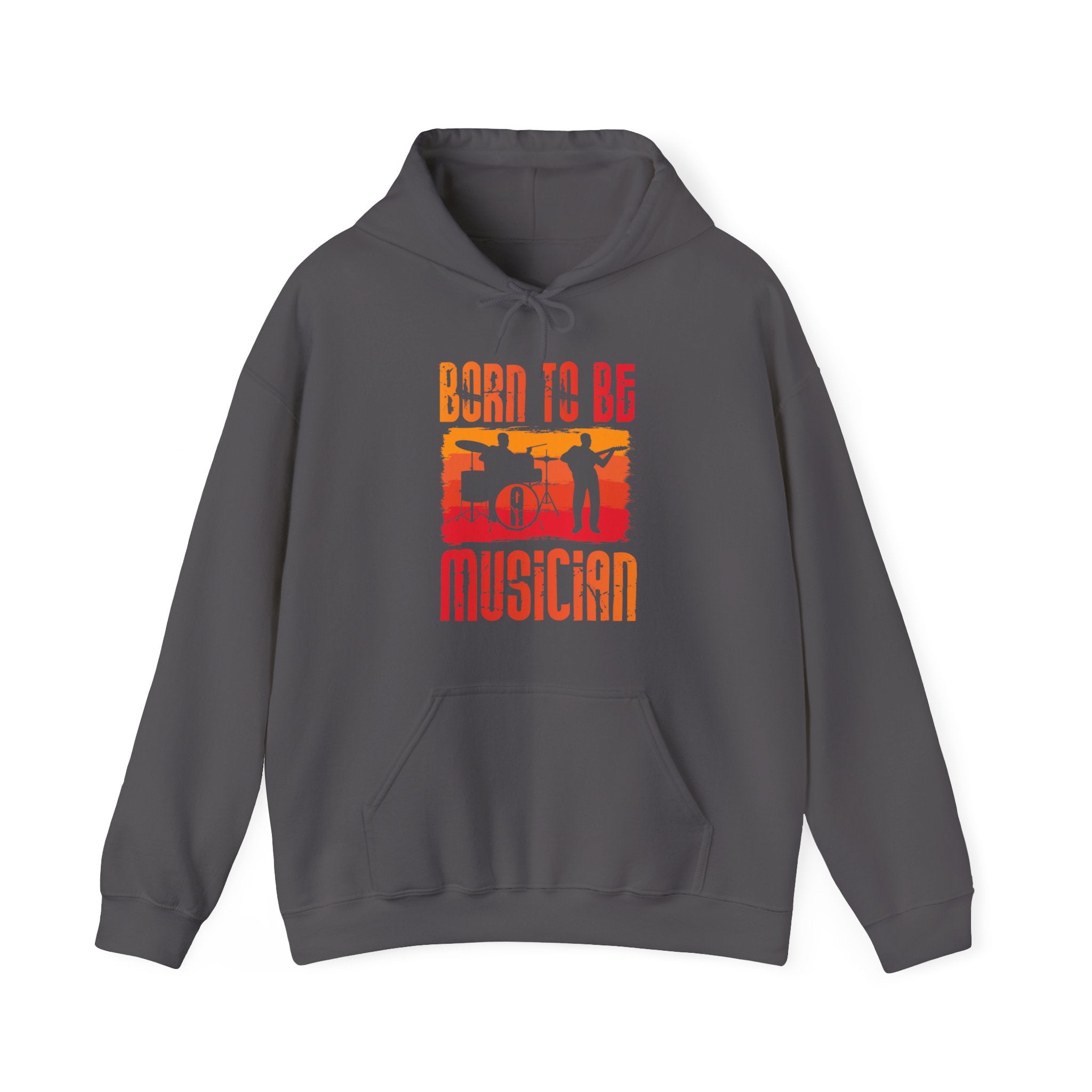 "Born To Be Musician"   Unisex Heavy Blend™ Hooded Sweatshirt