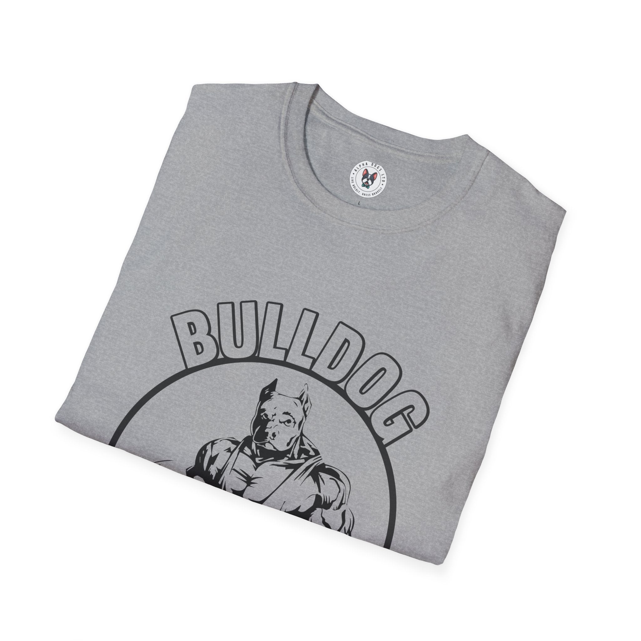 "BullDog Fitness Club" Unisex Soft style T-Shirt