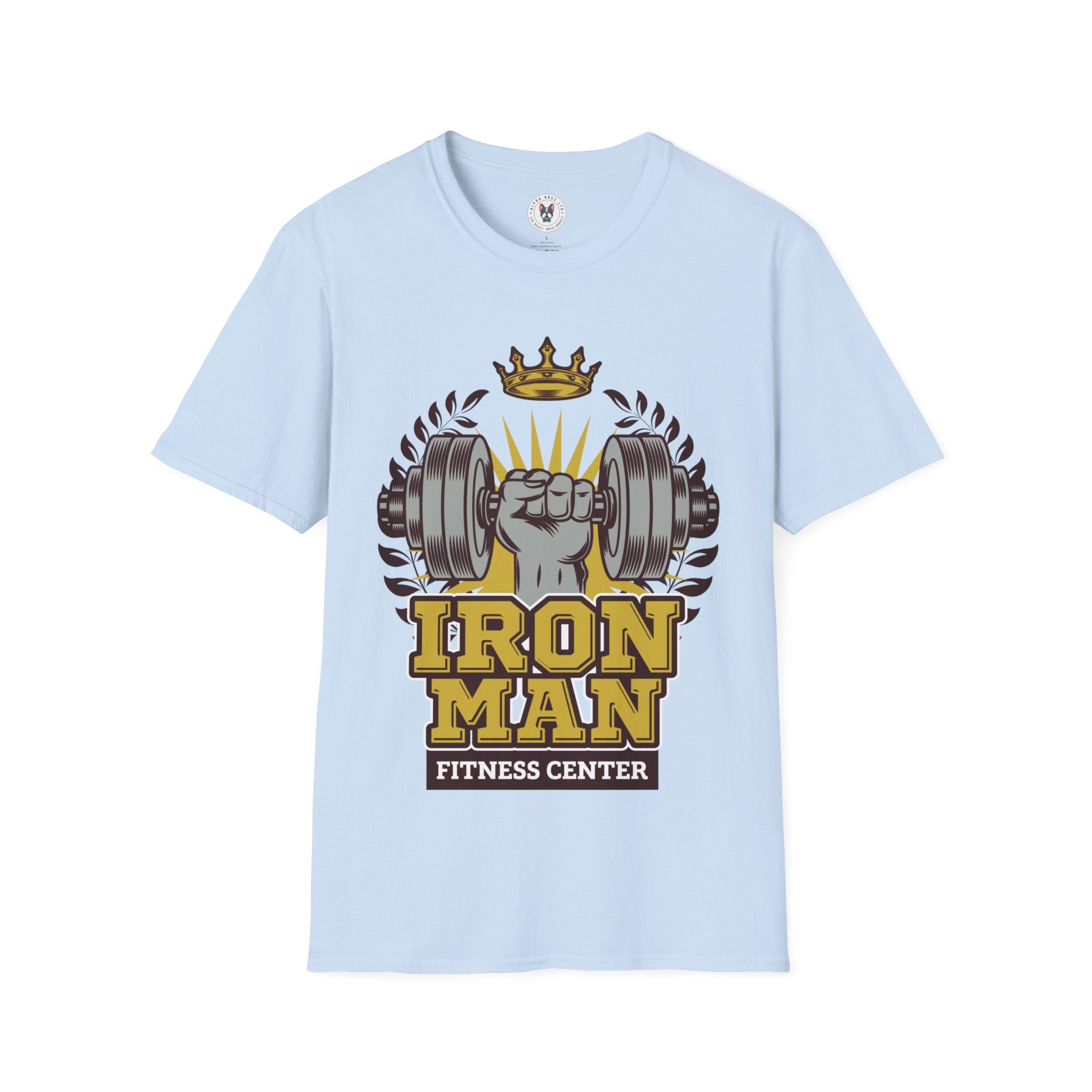 "IronMan Fitness Centre" Unisex Soft style T-Shirt