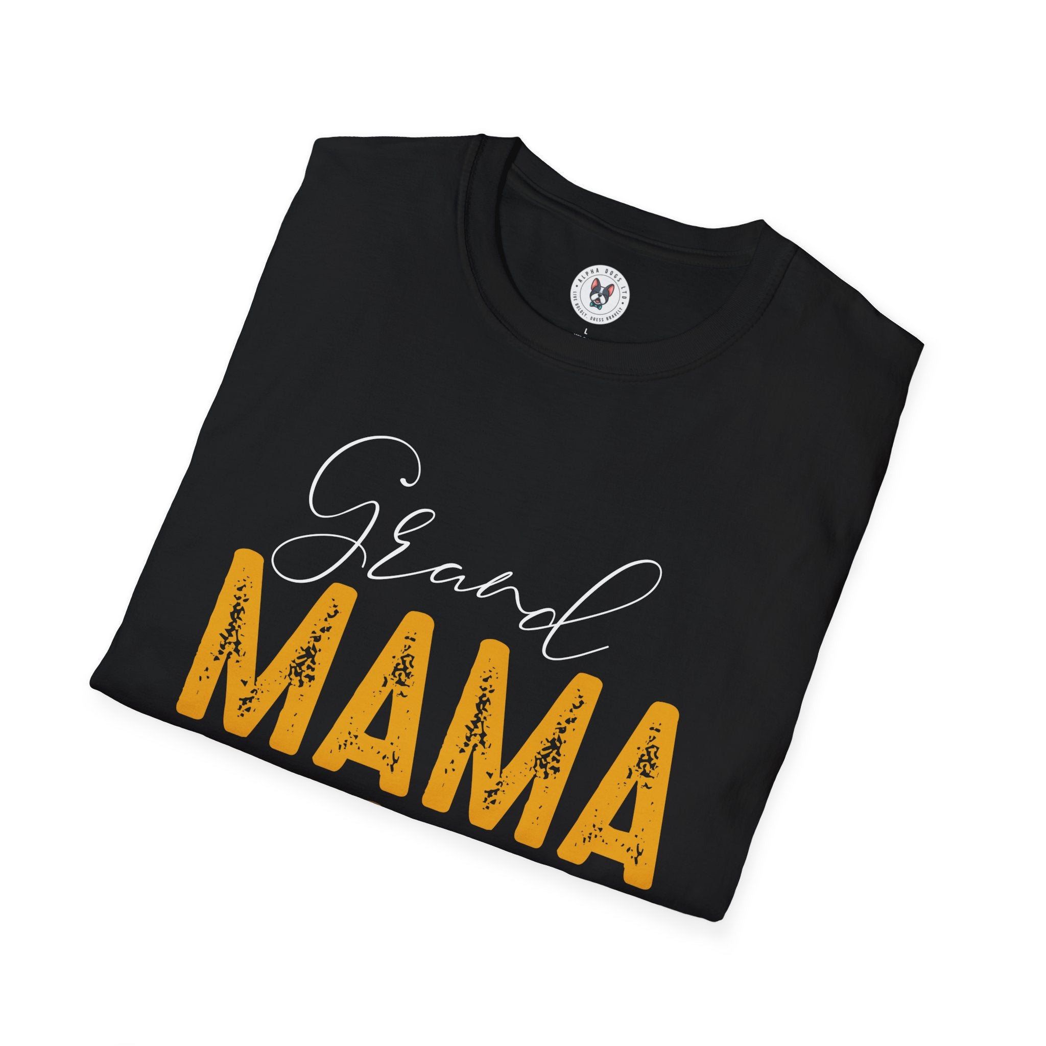 "GRAND MAMA LOVES COFFEE" Unisex Soft style T-Shirt