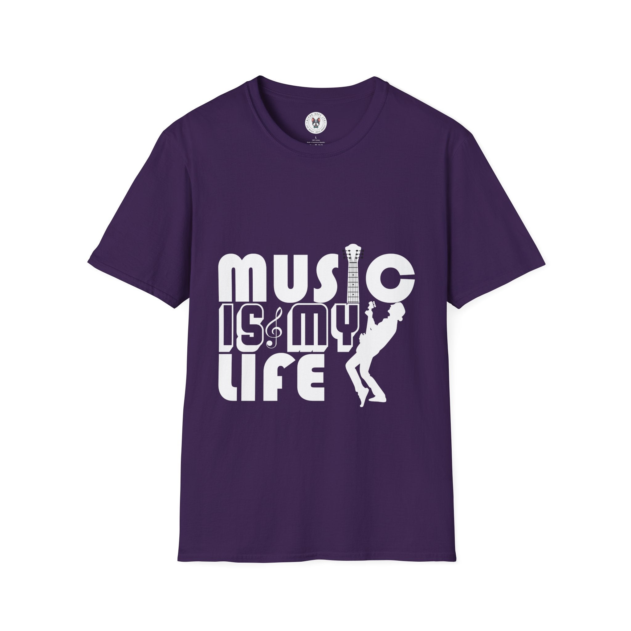 "Music In My Life" Unisex Soft style T-Shirt